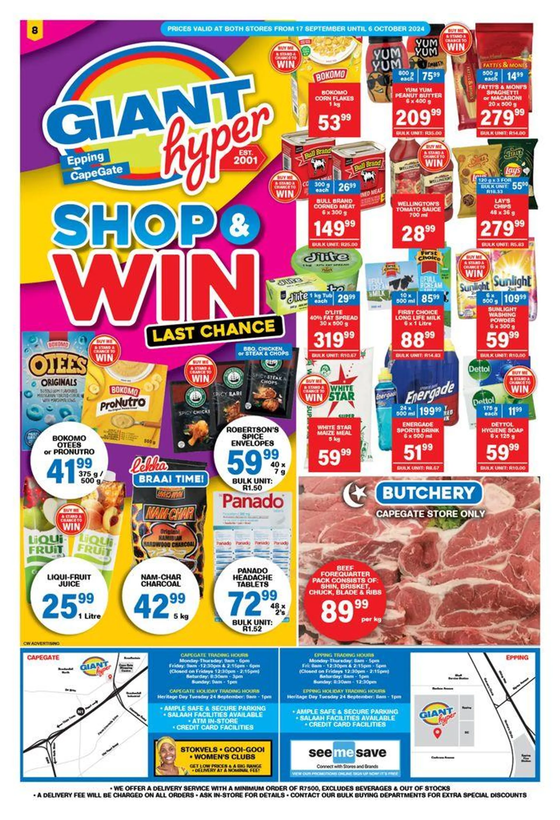 Shop & Win! from 18 September to 6 October 2024 - Catalogue Page 8