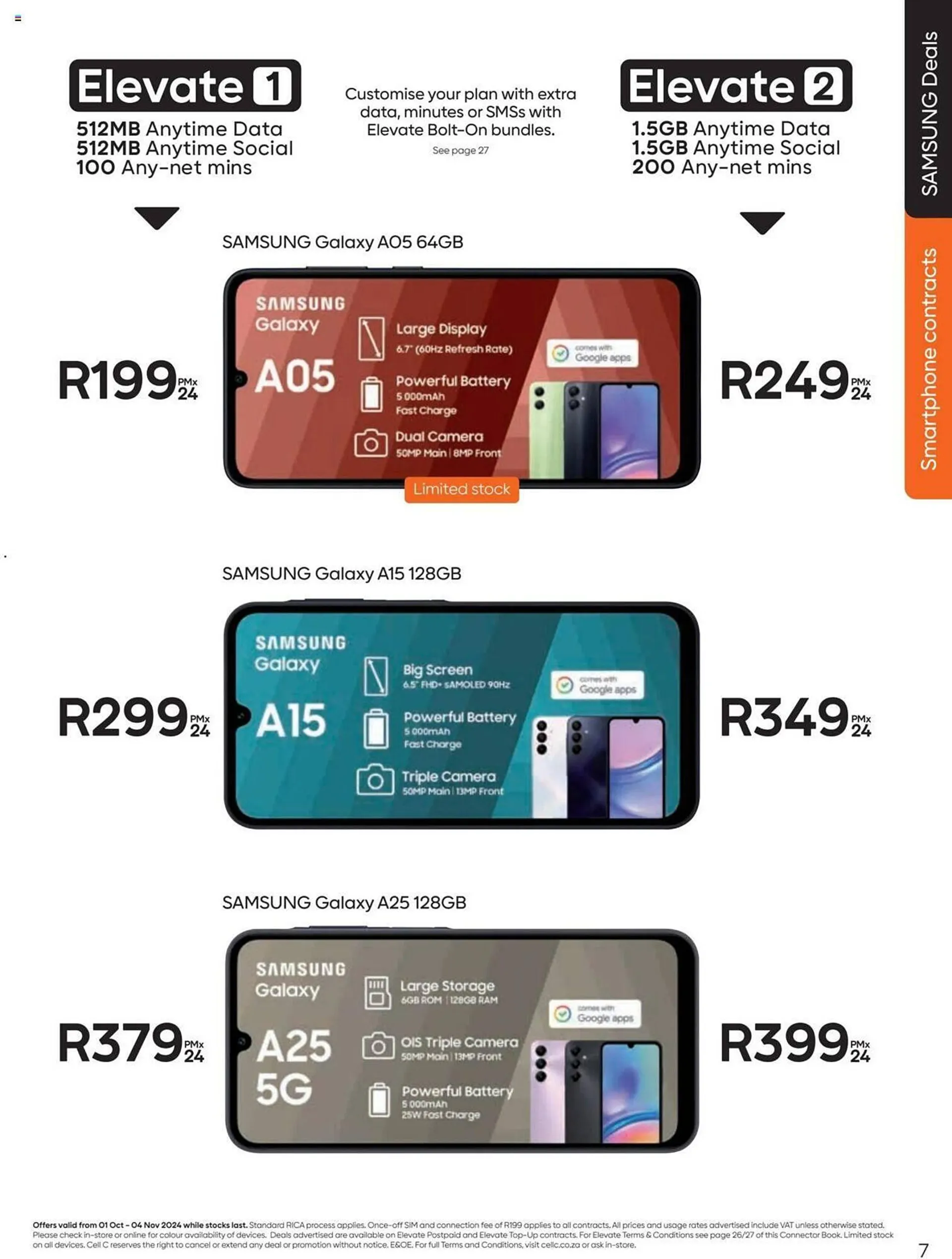 Cell C catalogue from 1 October to 4 November 2024 - Catalogue Page 7