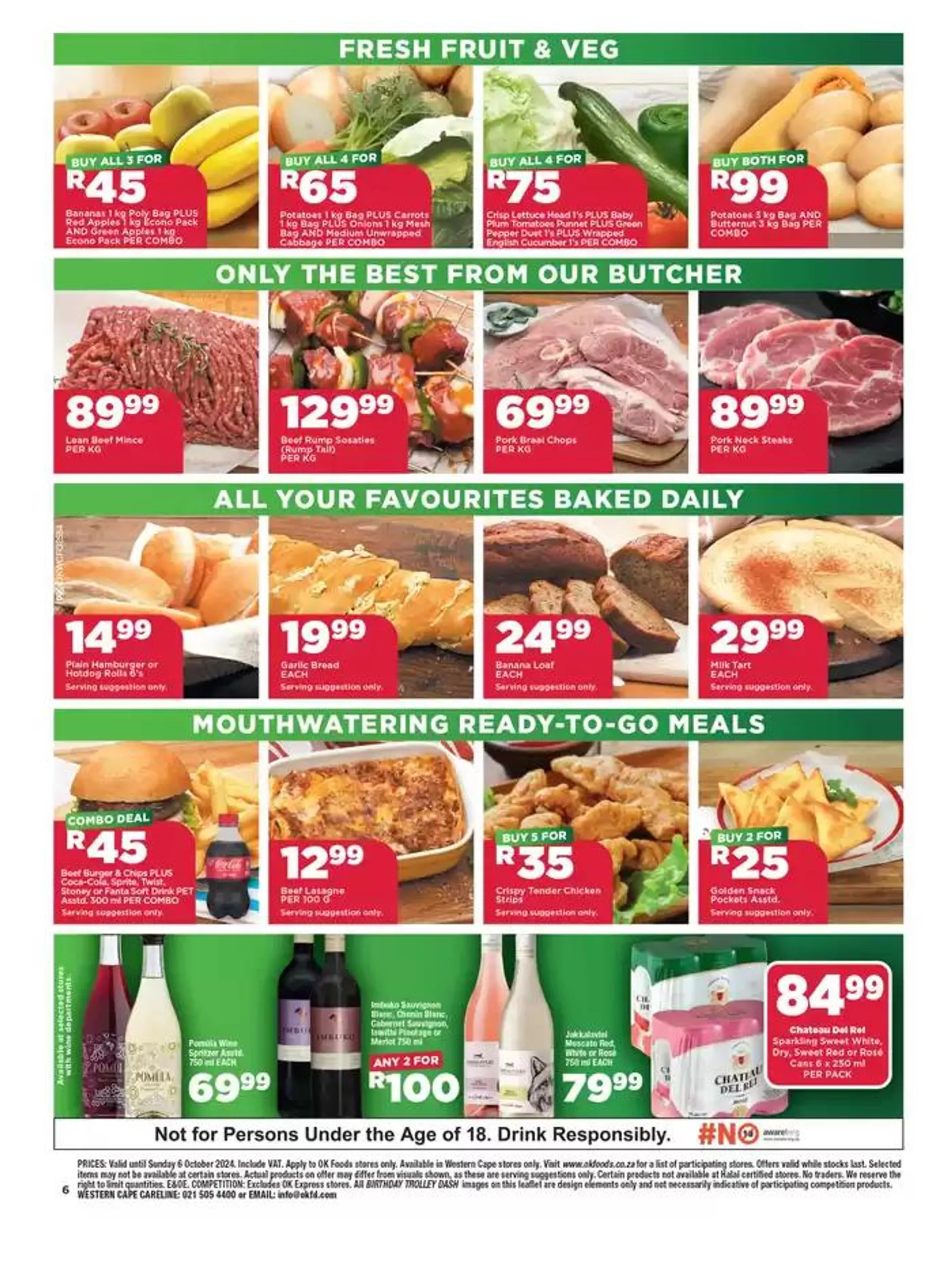 OK Foods weekly specials from 25 September to 6 October 2024 - Catalogue Page 6