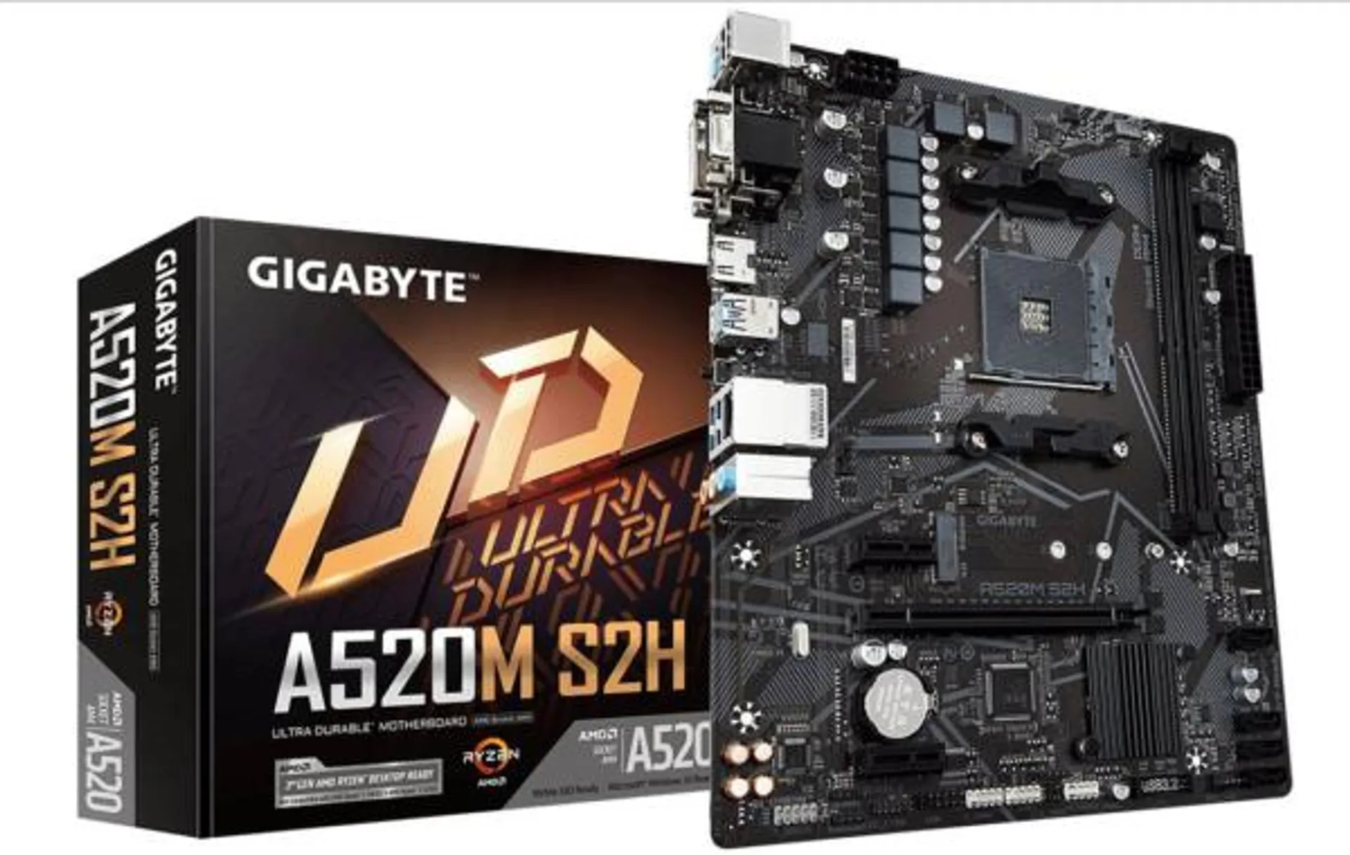 GIGABYTE A520M-S2H AM4 MOTHERBOARD