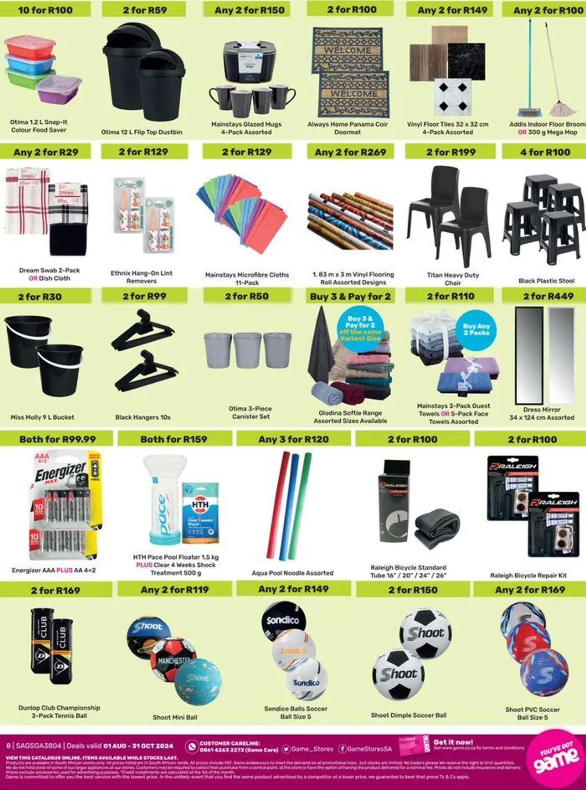 Leaflets Game from 1 August to 31 October 2024 - Catalogue Page 4