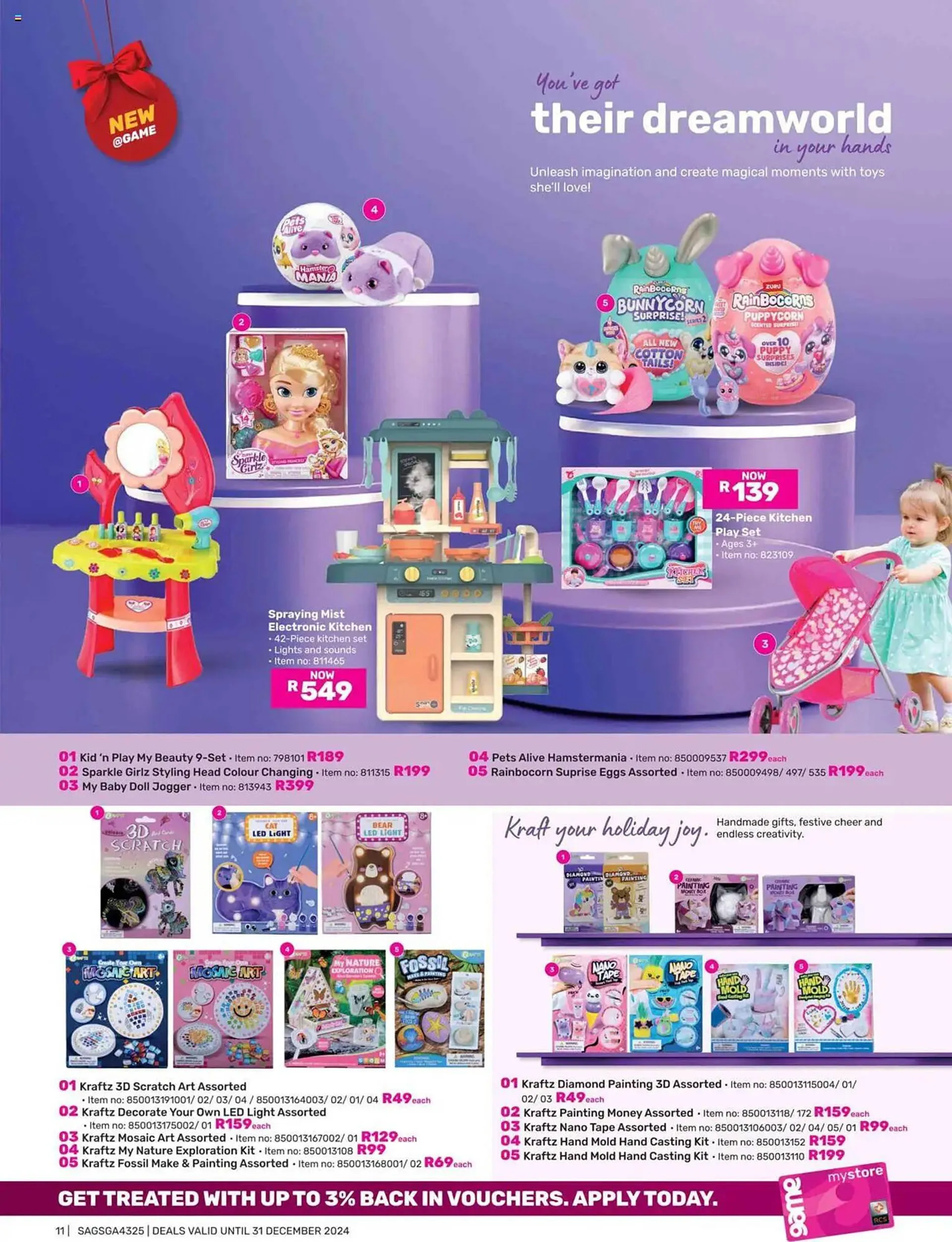 Game catalogue from 22 November to 31 December 2024 - Catalogue Page 11