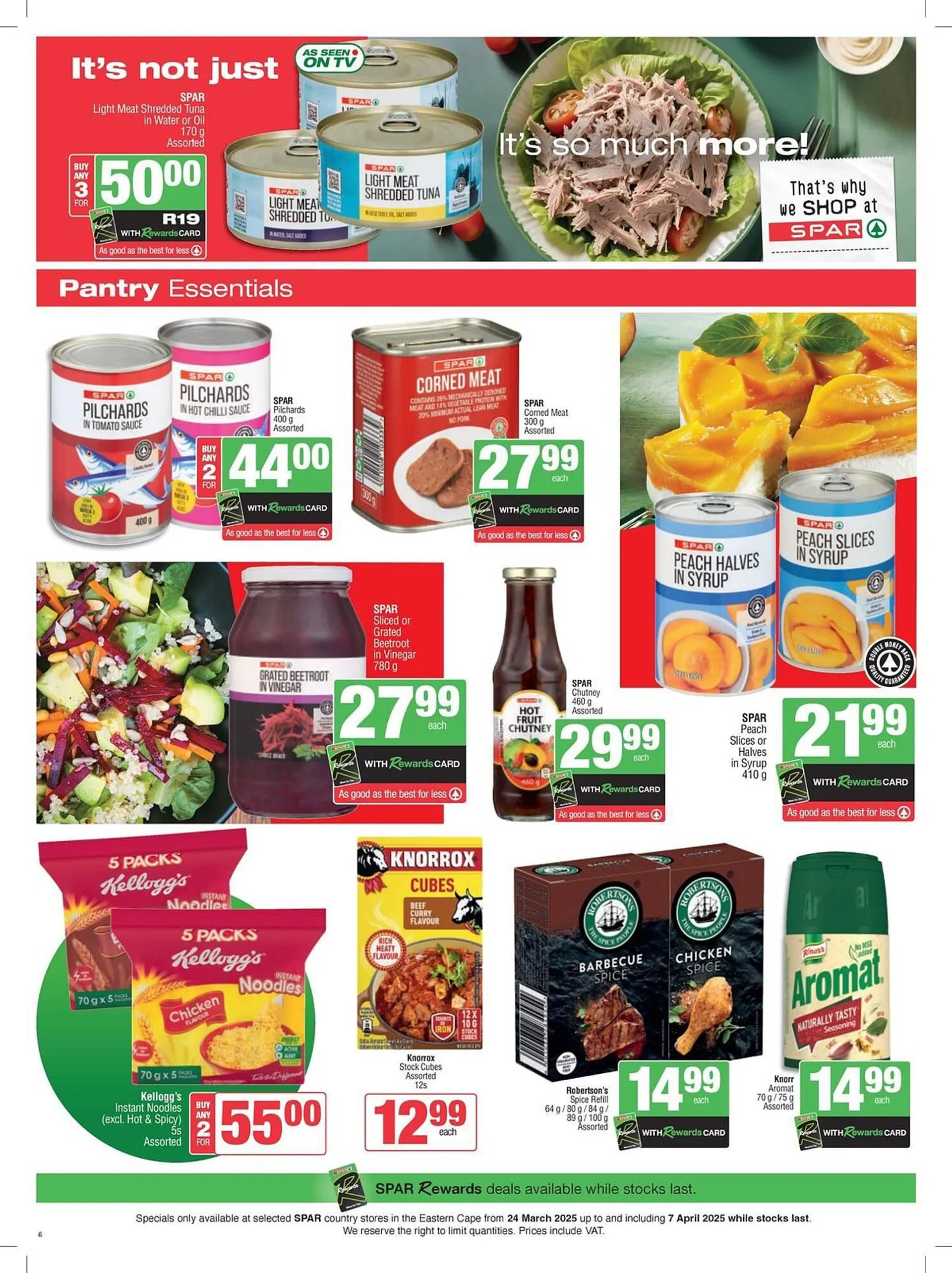 Spar catalogue from 24 March to 21 April 2025 - Catalogue Page 6
