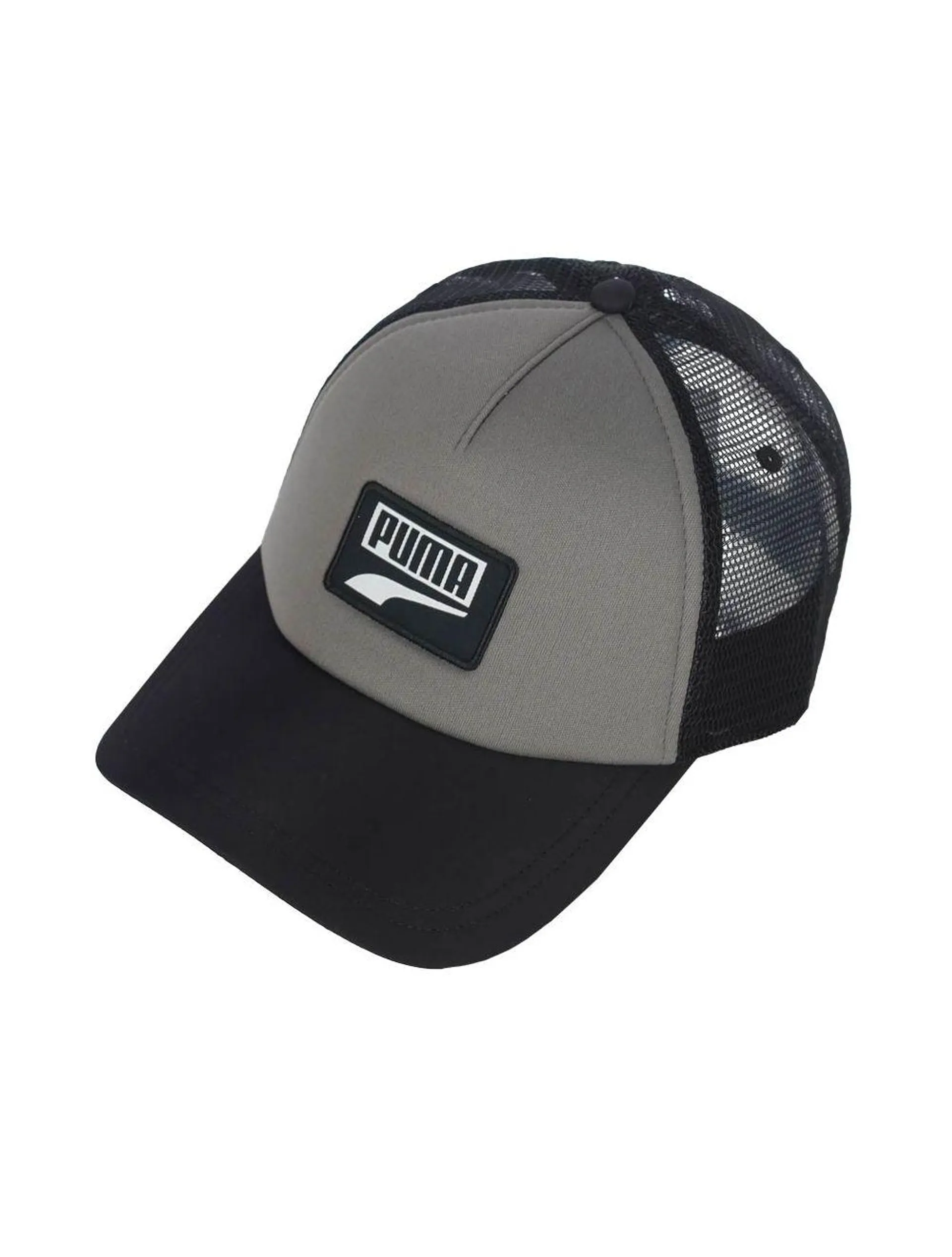 Puma Logo Trucker Hat Black