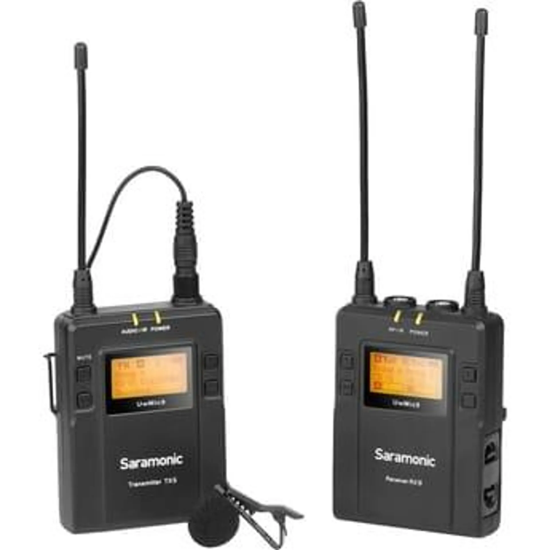 Saramonic UwMic9 Camera-Mount Wireless Omni Lavalier Microphone System - 514 to 596 MHz