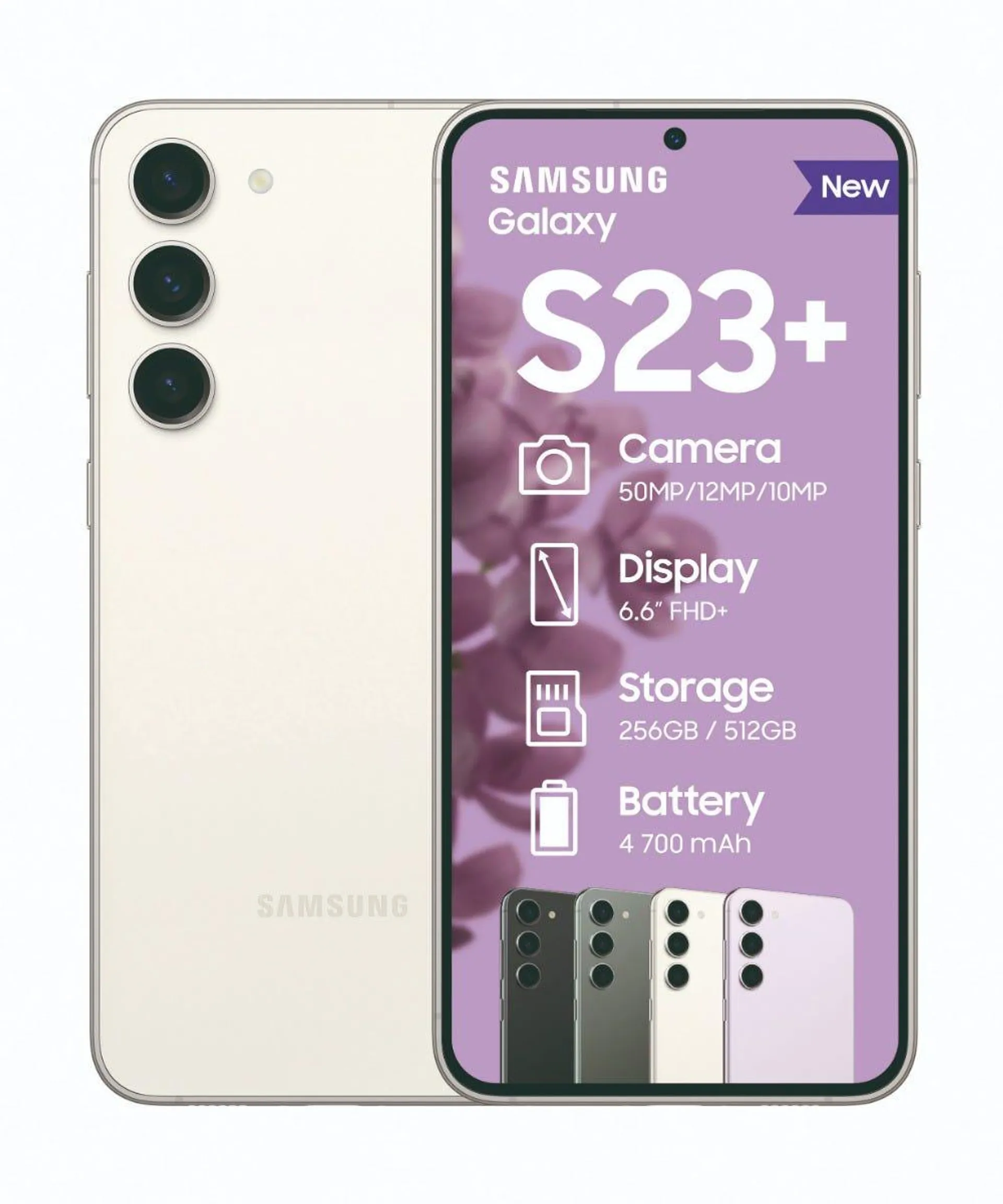 Samsung Galaxy S23 Plus 256GB + Samsung Galaxy Watch 5 LTE 40mm