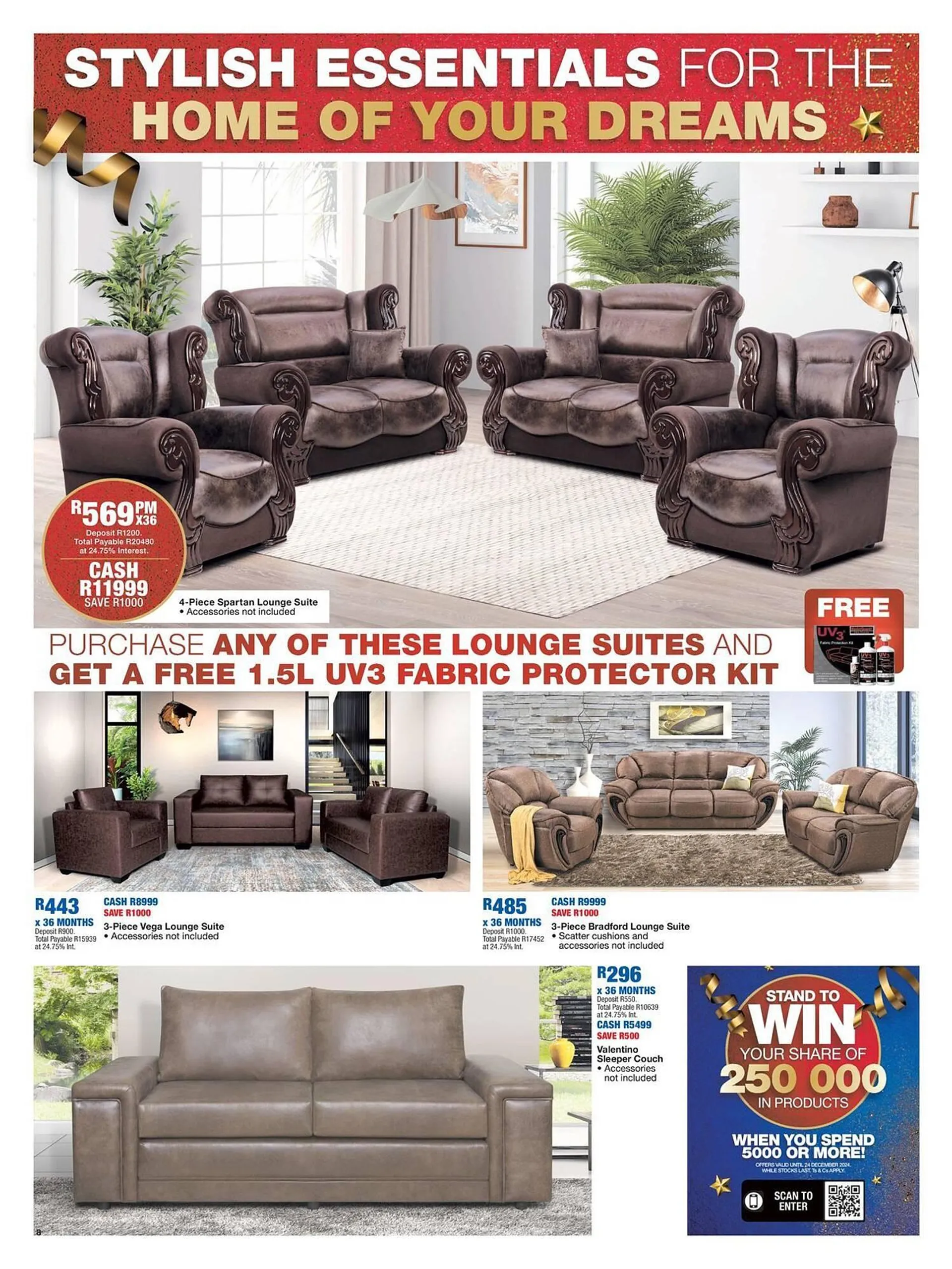 OK Furniture catalogue from 9 December to 24 December 2024 - Catalogue Page 8