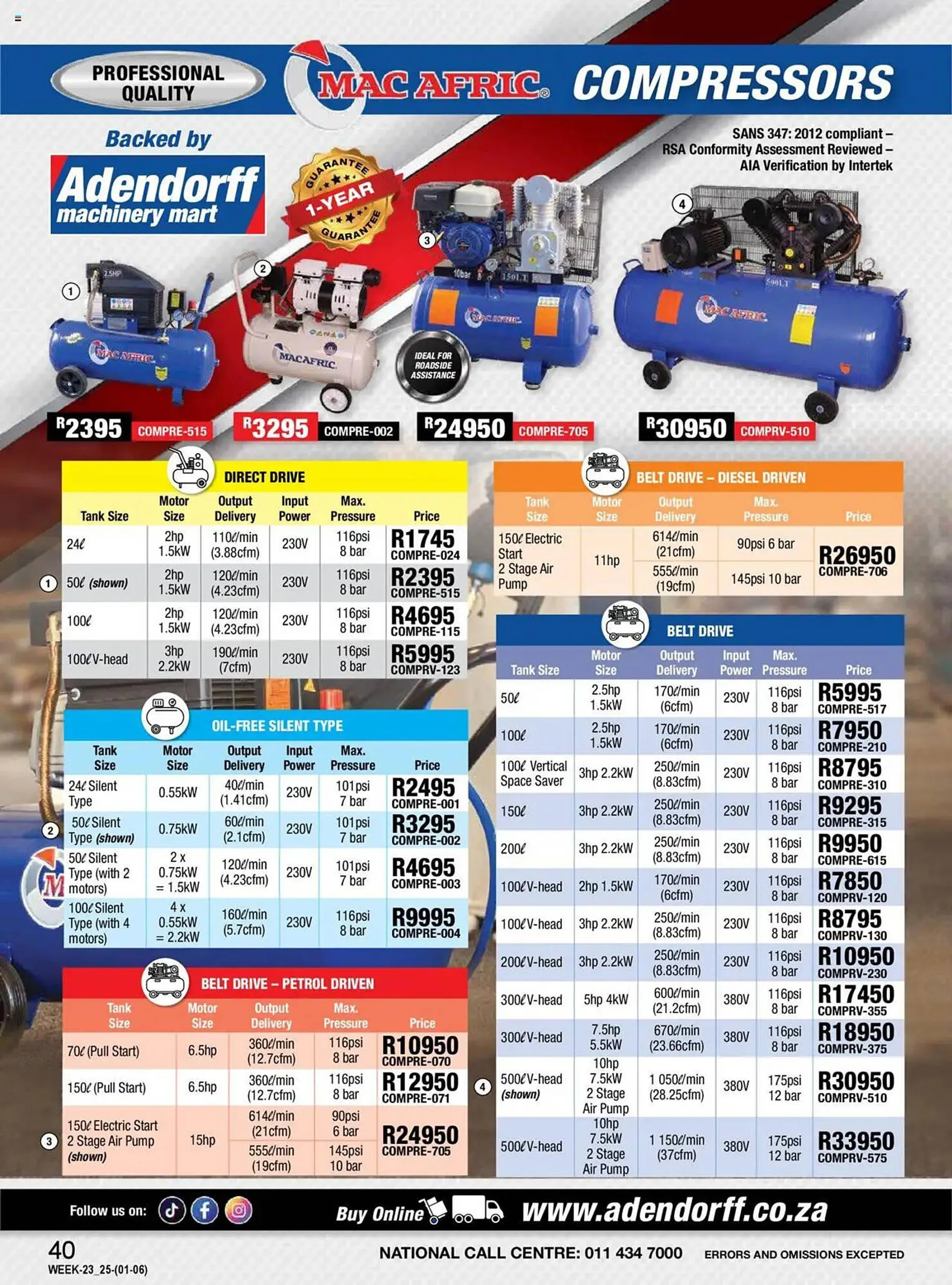 Adendorff Machinery Mart catalogue from 1 June to 30 June 2025 - Catalogue Page 42