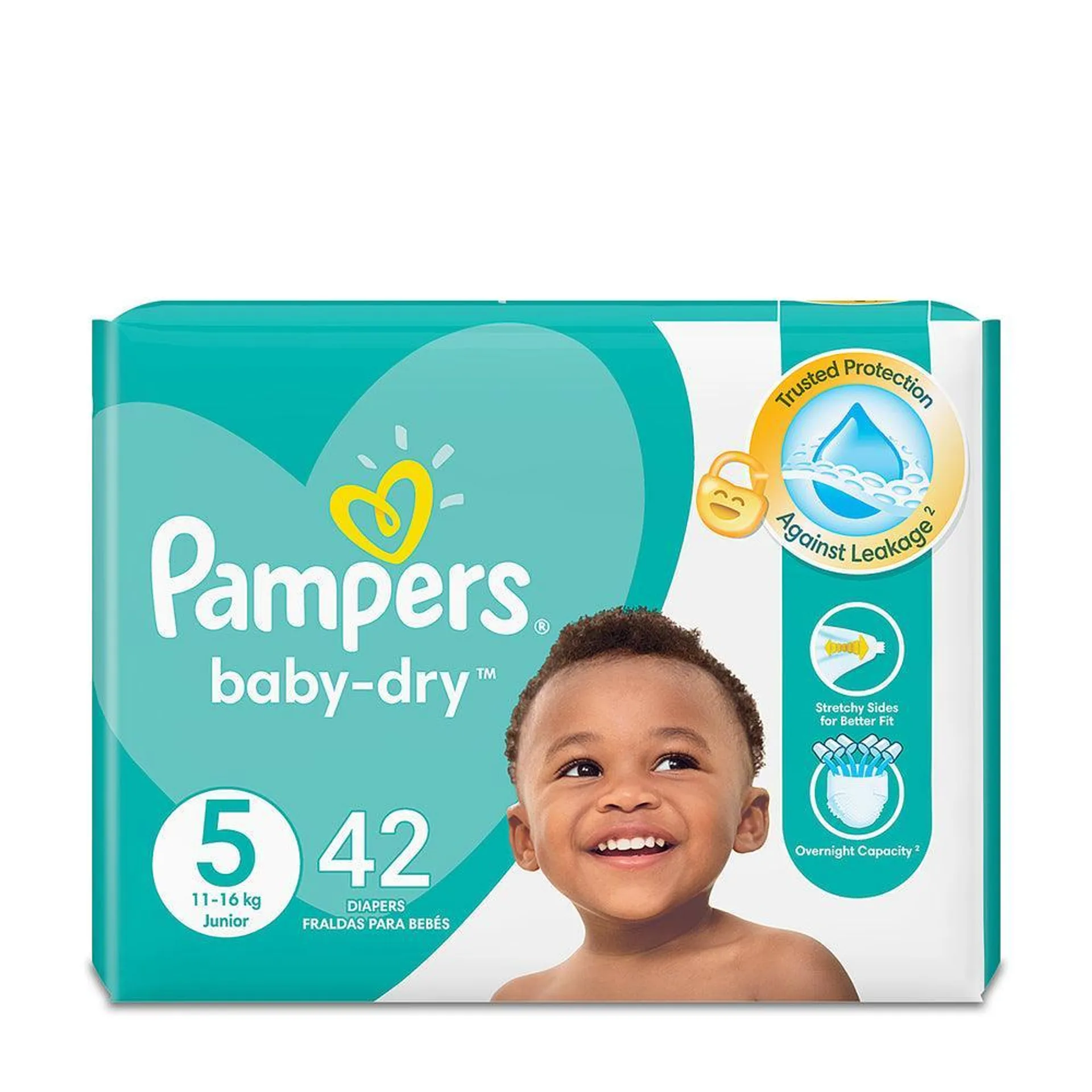 Pampers Size 5 Active Baby 42'S