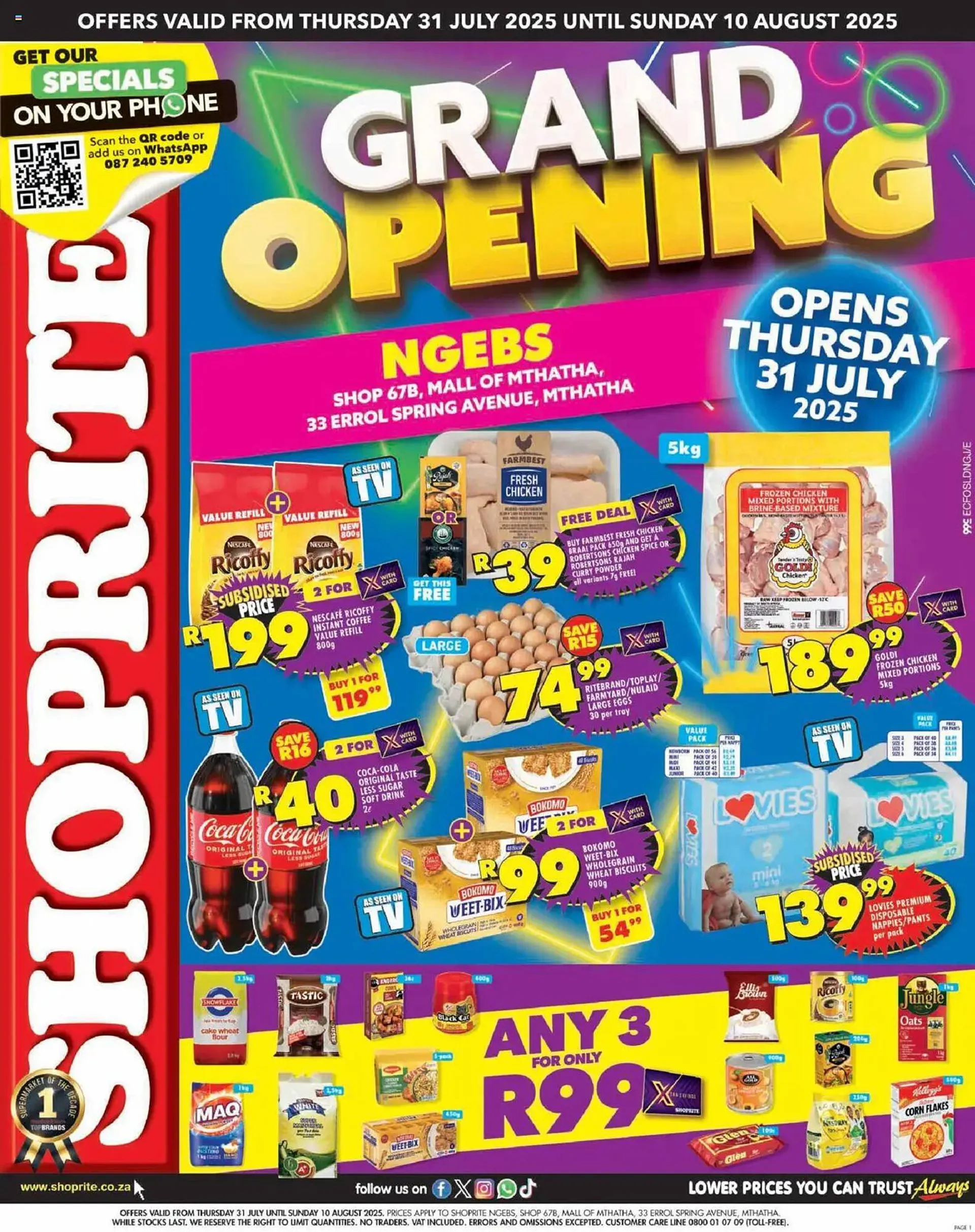 Shoprite catalogue - 1