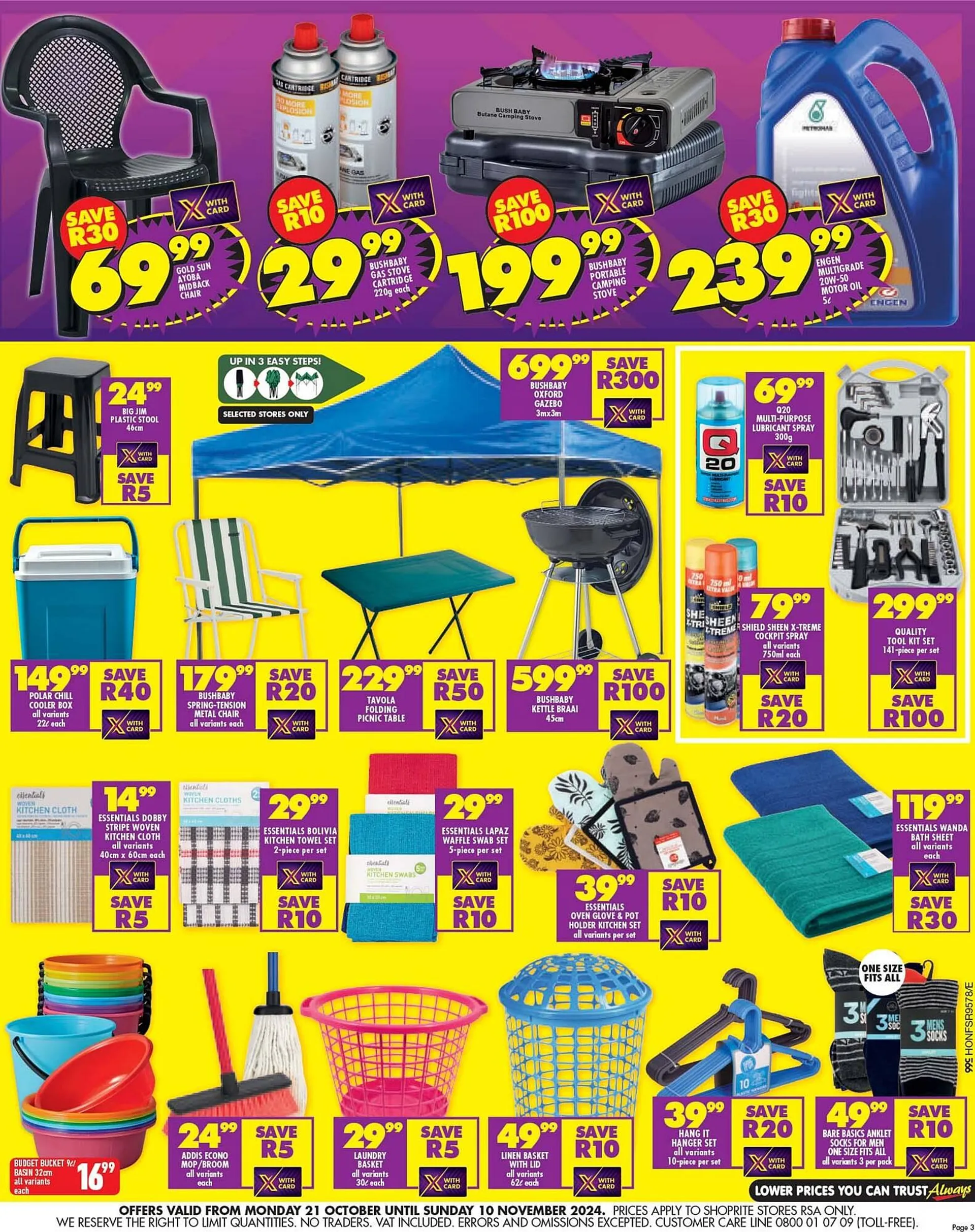 Shoprite catalogue from 21 October to 10 November 2024 - Catalogue Page 3