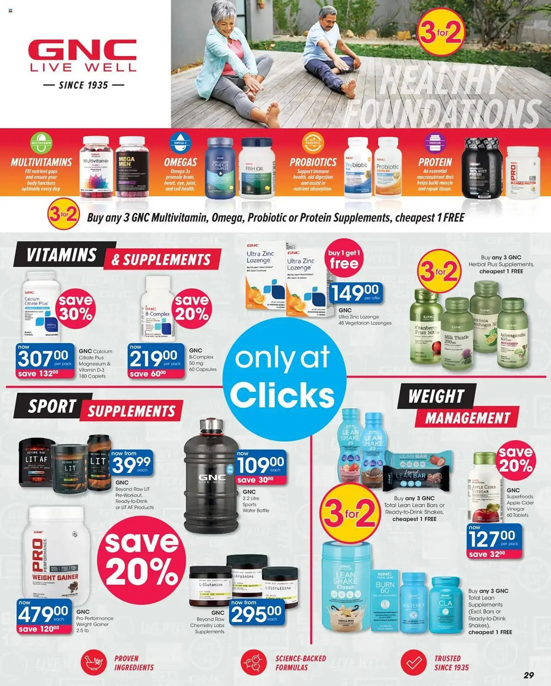 Clicks catalogue from 28 November to 11 December 2024 - Catalogue Page 29