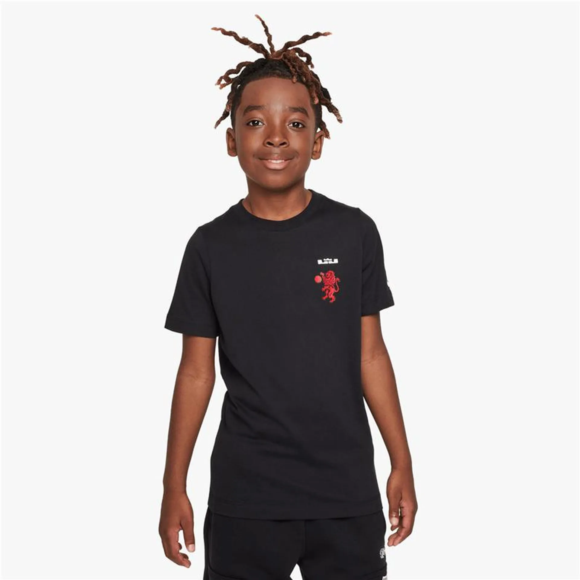 Nike x LeBron Boys Kids Black T-shirt