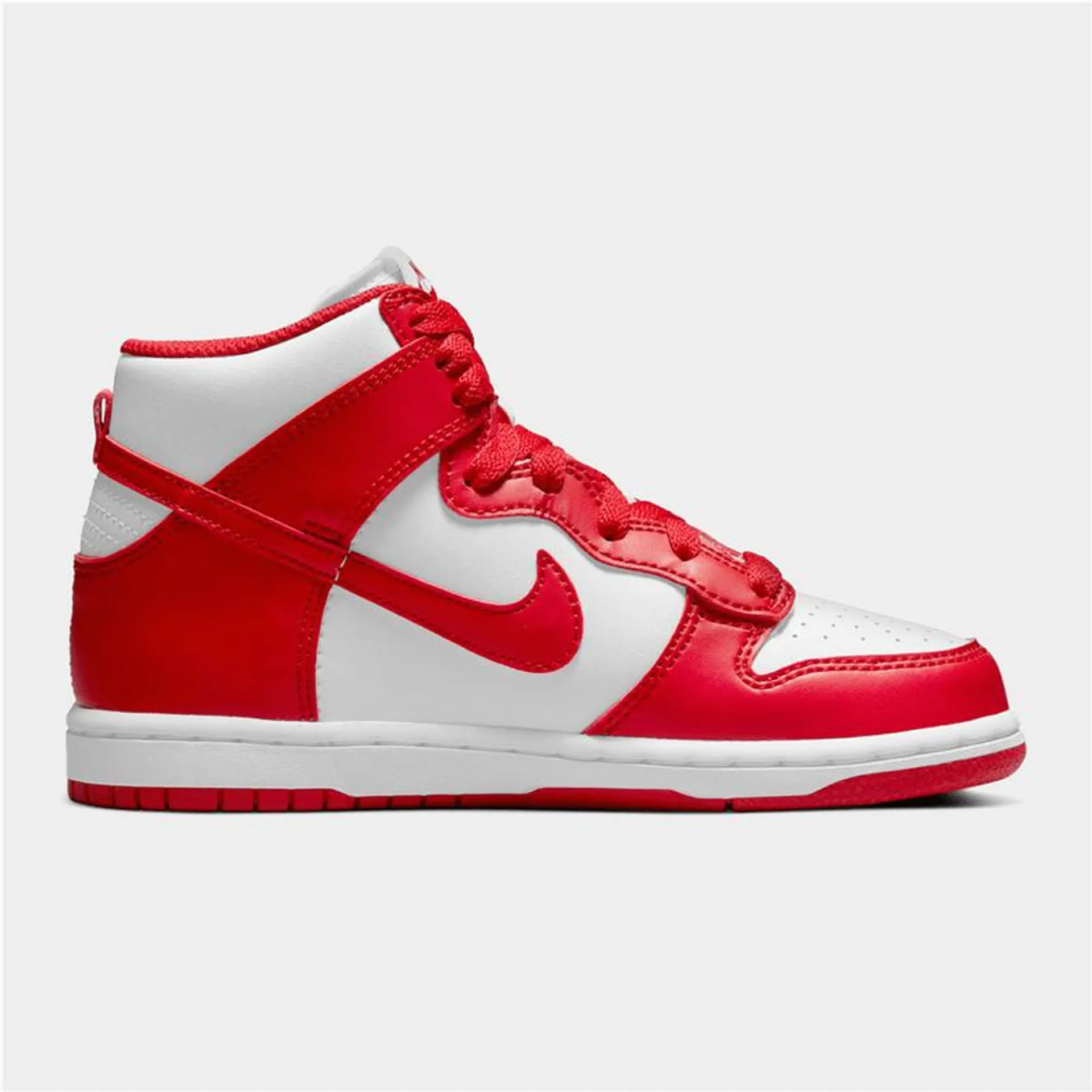 Nike Kids Dunk High White/Red Sneaker