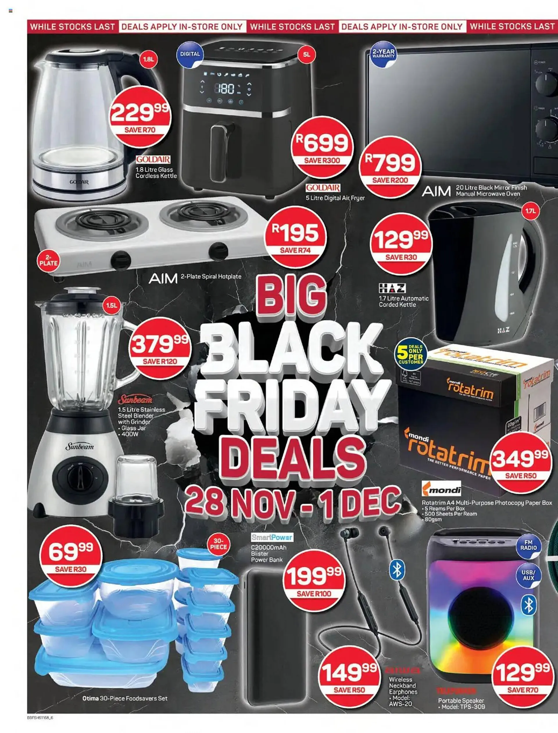 Pick n Pay catalogue from 28 November to 1 December 2024 - Catalogue Page 6