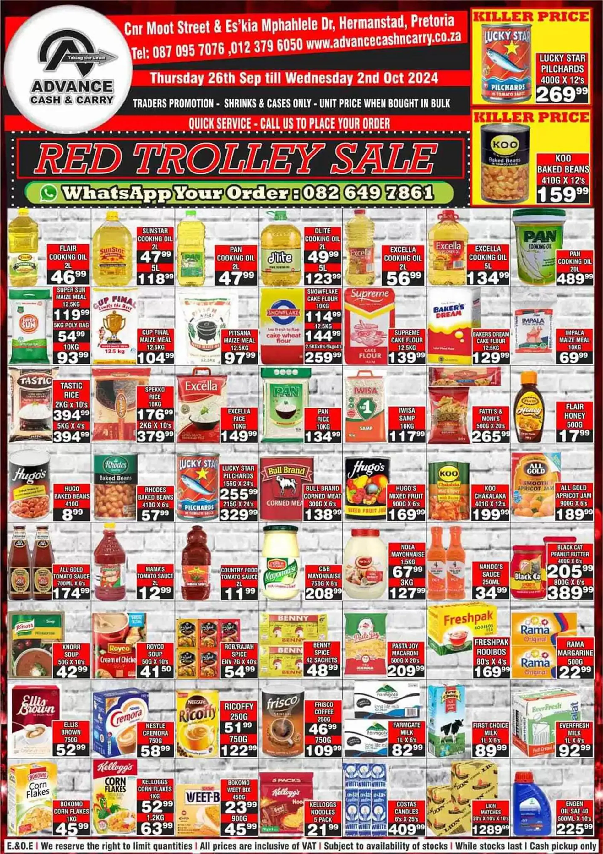 Advance Cash n Carry catalogue from 26 September to 2 October 2024 - Catalogue Page 3