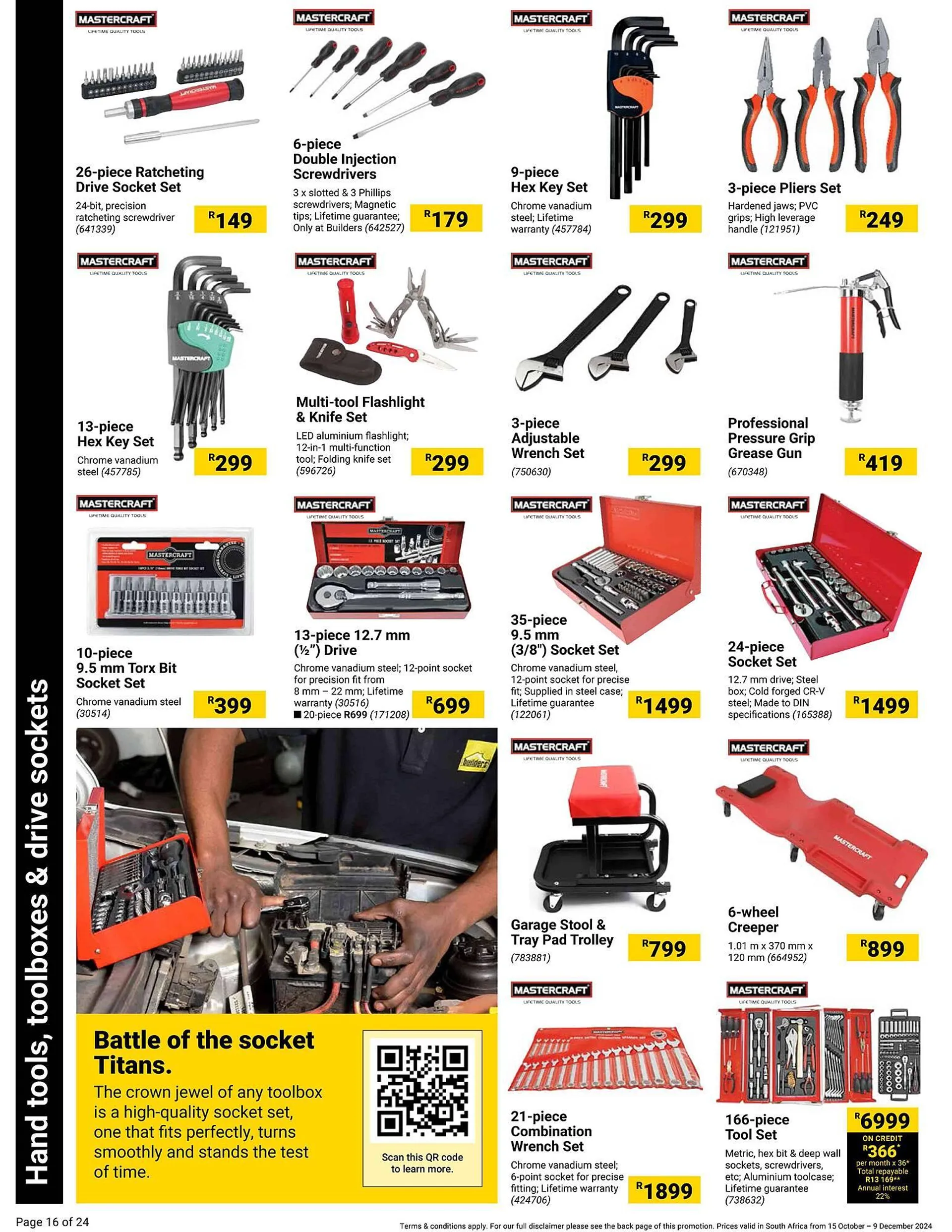 Builders Warehouse catalogue from 15 October to 9 December 2024 - Catalogue Page 16