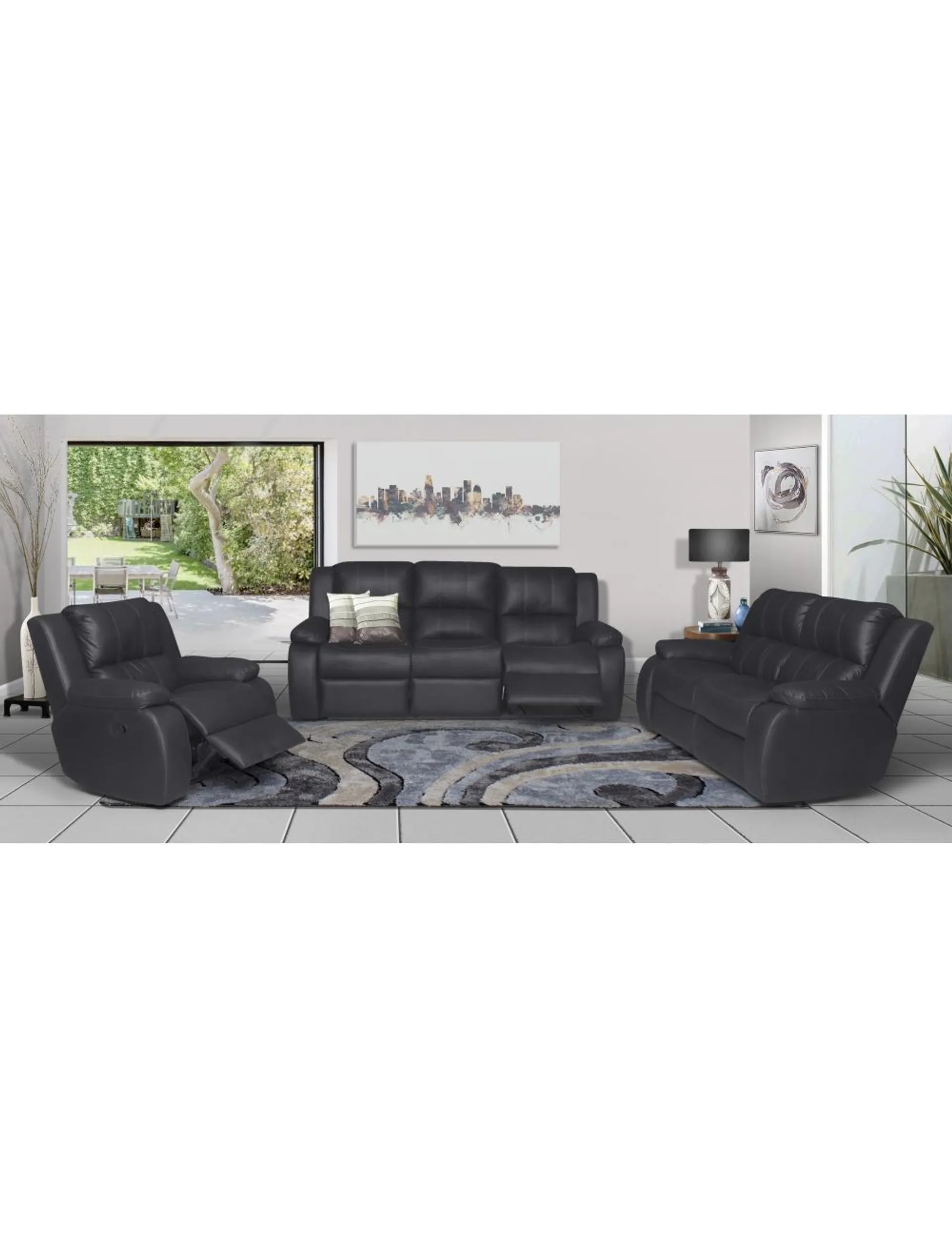 Princeton 3pce 3action Lounge Suite Mk2