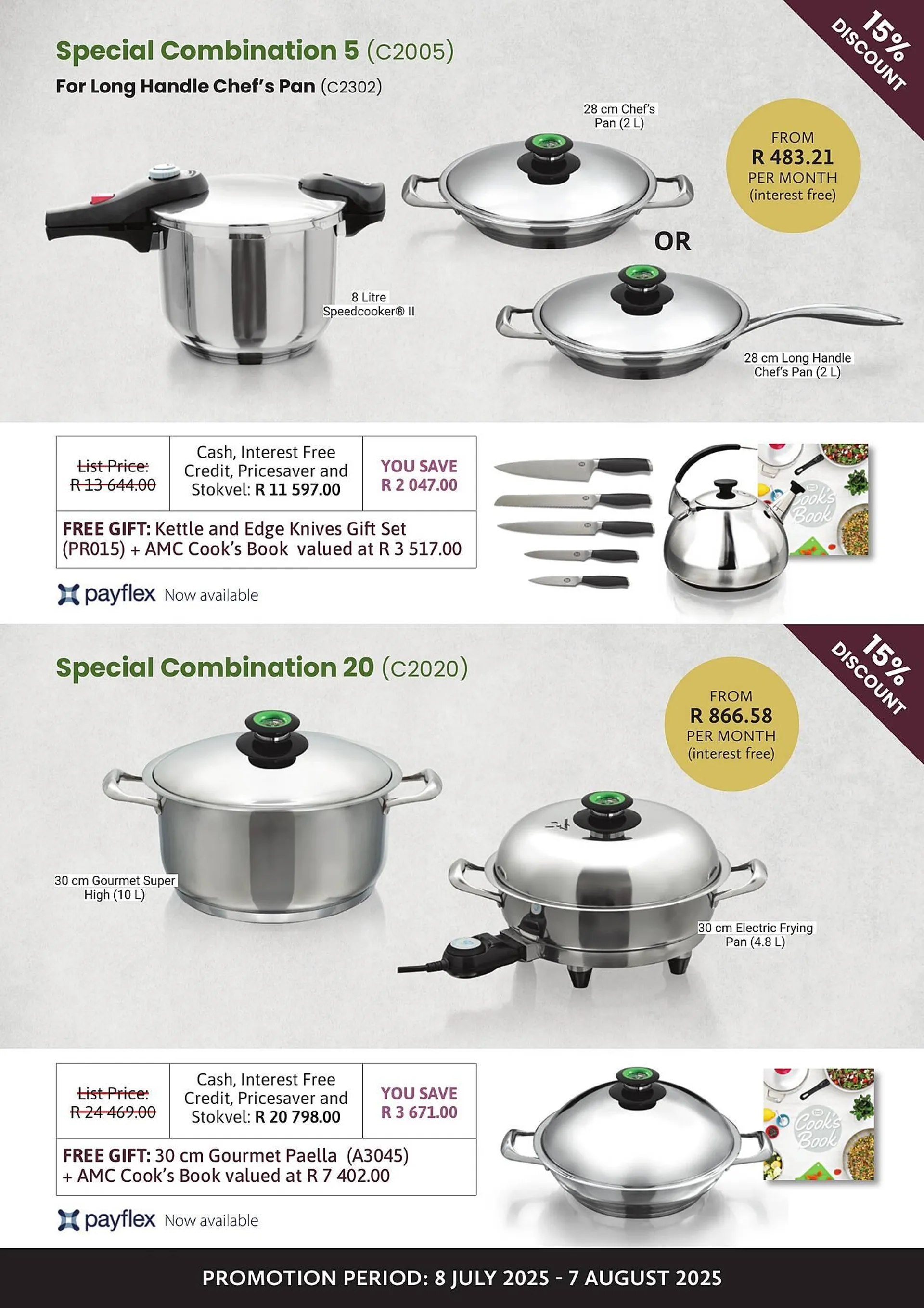 AMC Cookware catalogue from 8 July to 8 August 2025 - Catalogue Page 1
