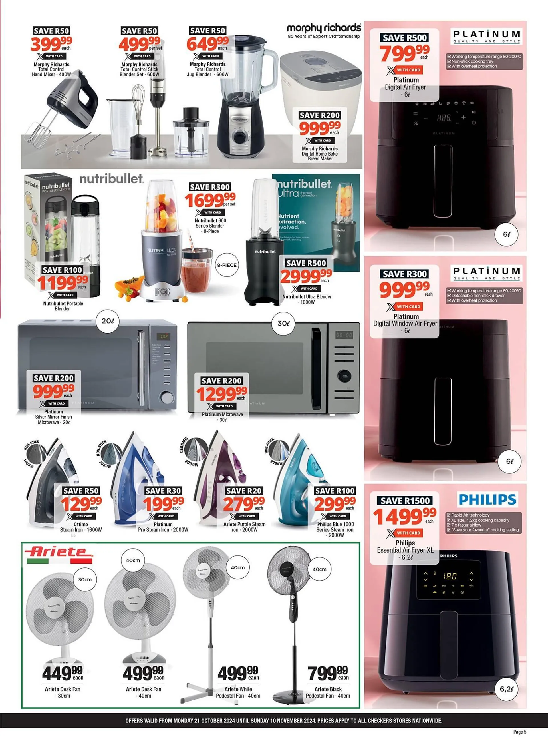 Checkers catalogue from 21 October to 10 November 2024 - Catalogue Page 5