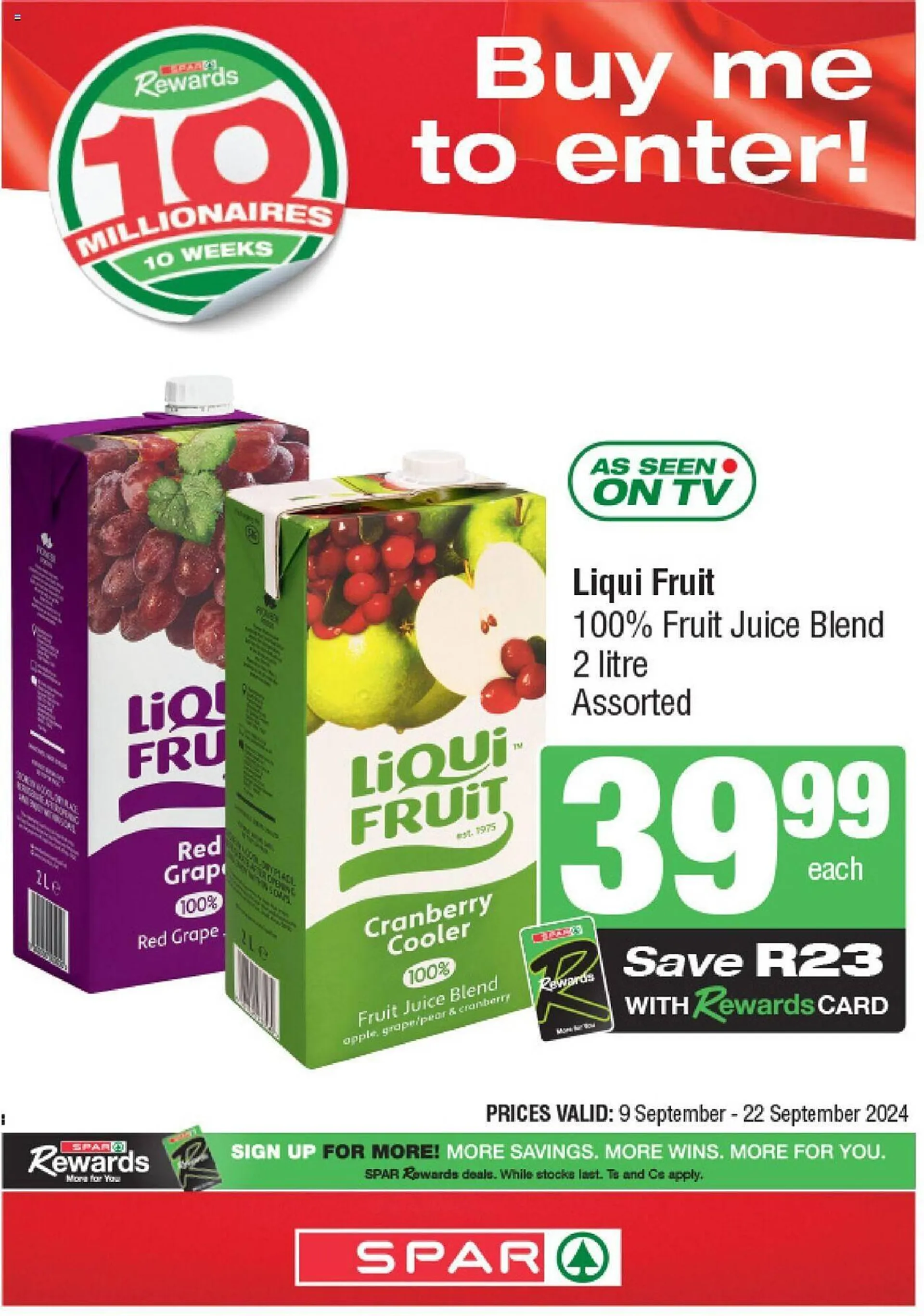 Spar catalogue from 9 September to 22 September 2024 - Catalogue Page 12