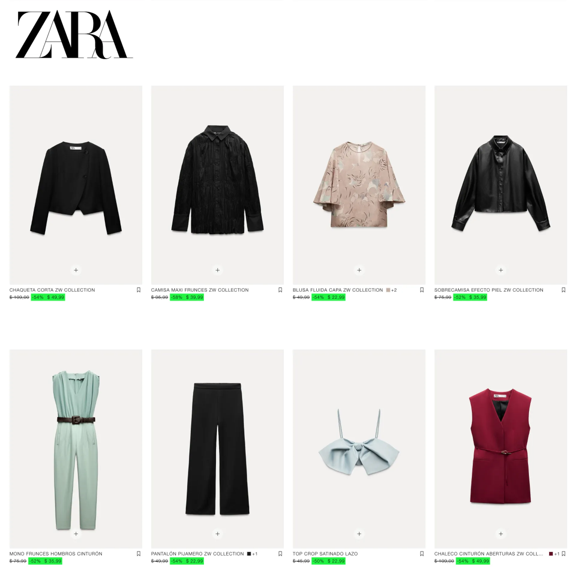 Catalogo de Oferta especial de ZARA 1 de enero al 31 de enero 2025 - Pag 