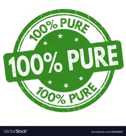100% pure logo