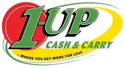 1up cash & carry logo