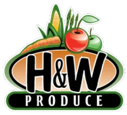 h&w produce logo