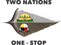 two nations one stop logo