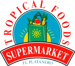 tropical foods supermarket logo