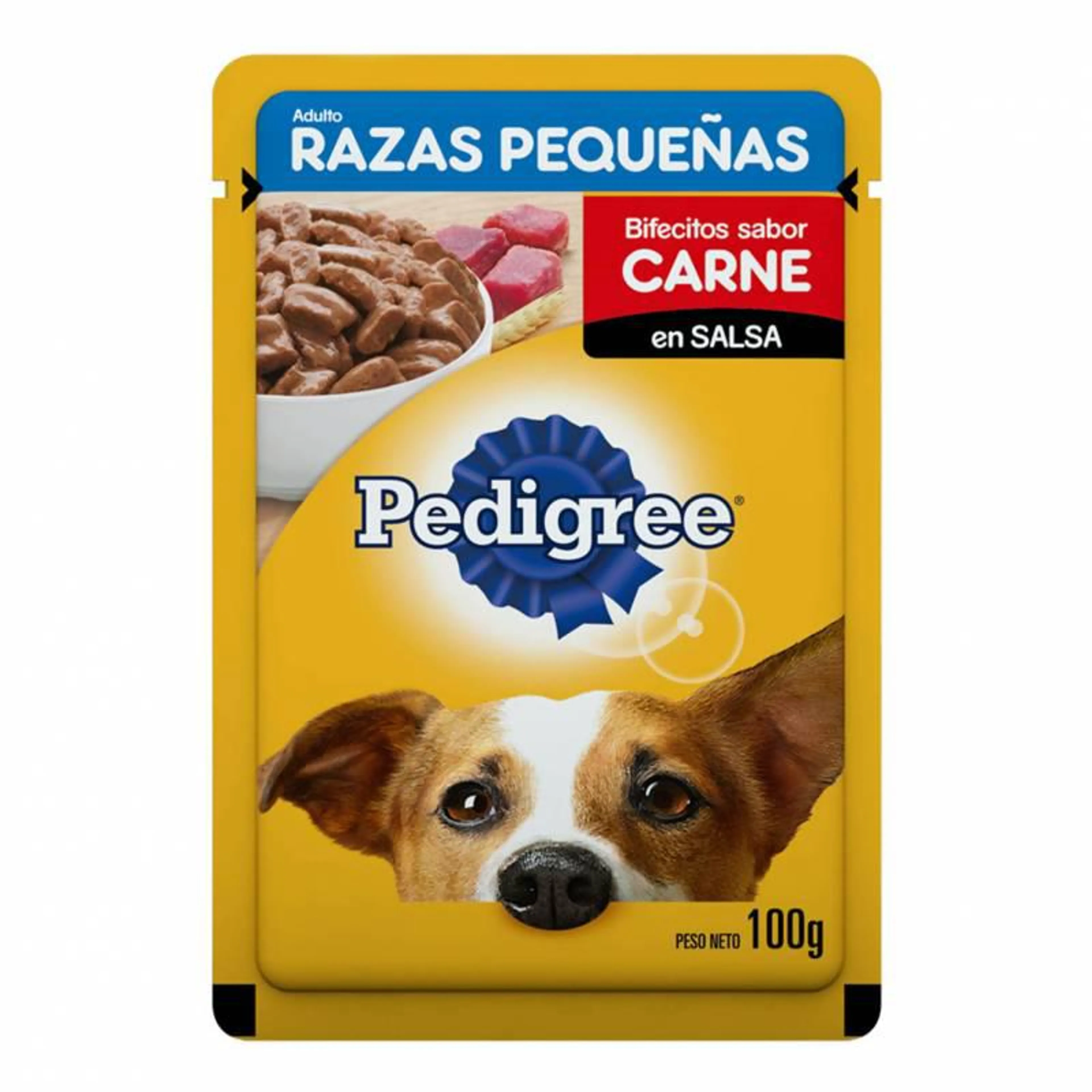 Alimento para Perro Adulto RP Pouch Carne Pedigree x 100 g.
