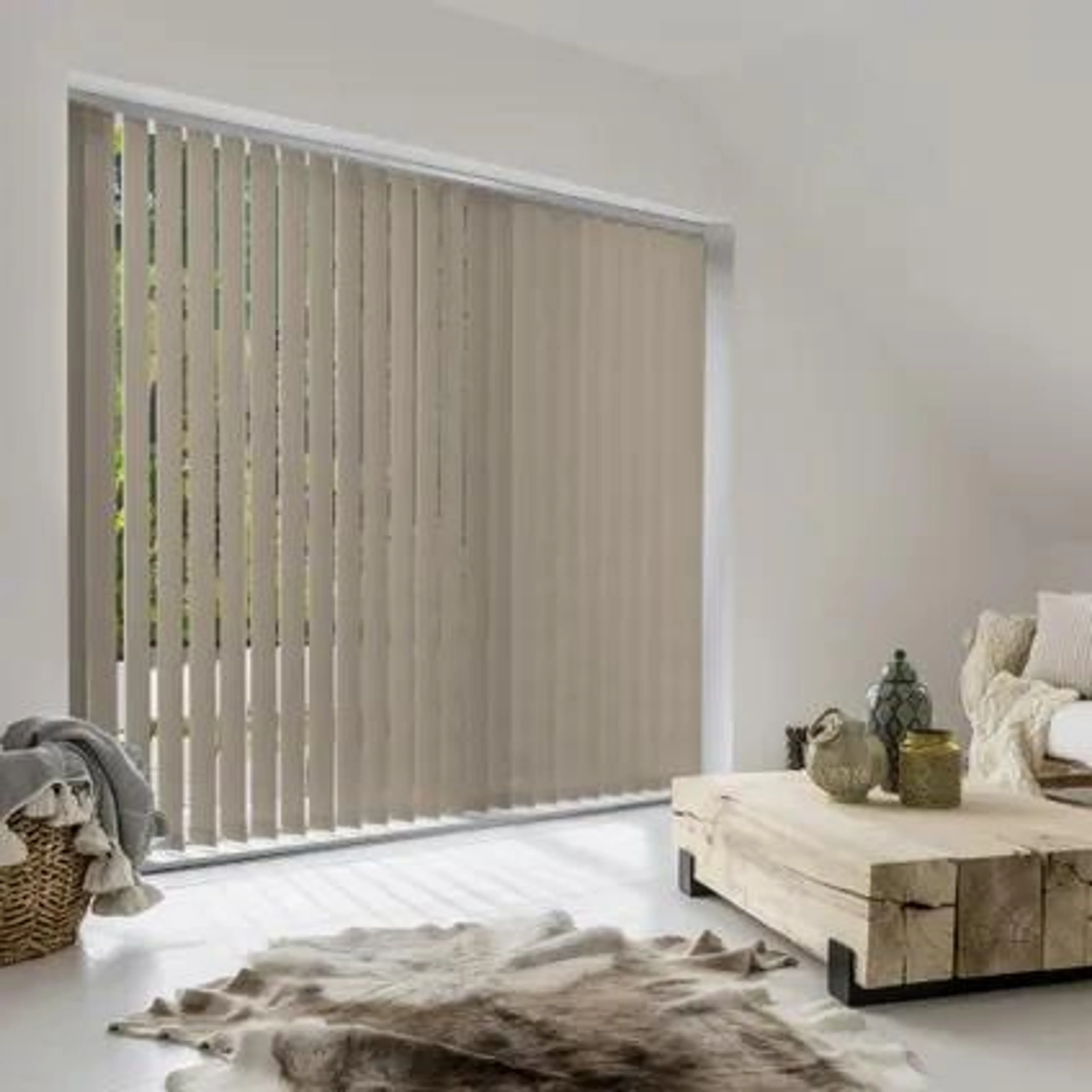 3121 Stores Californiens Madeco Alaska 5 pcs 89mm taupe 260cm