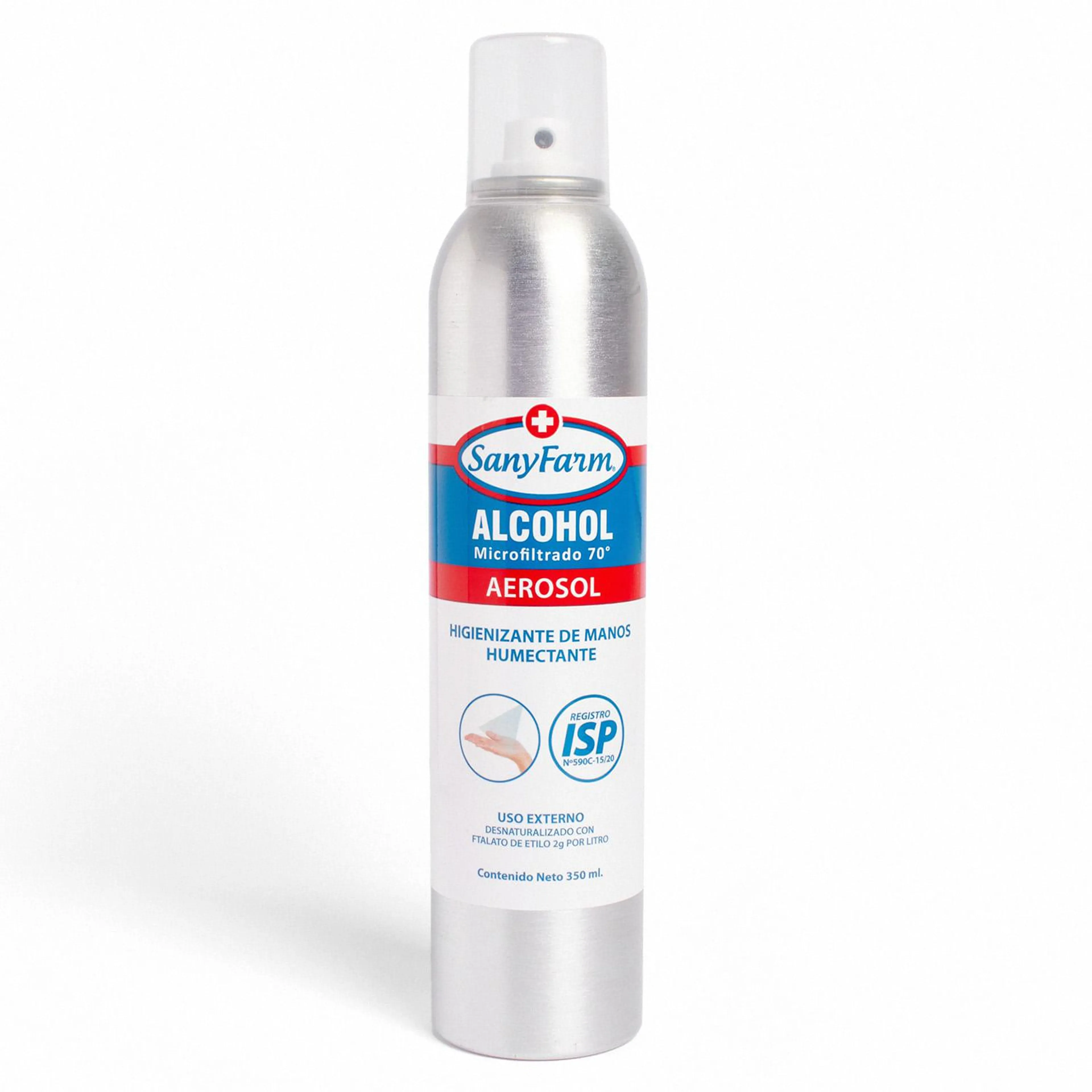 Alcohol 70° aerosol 350 ml