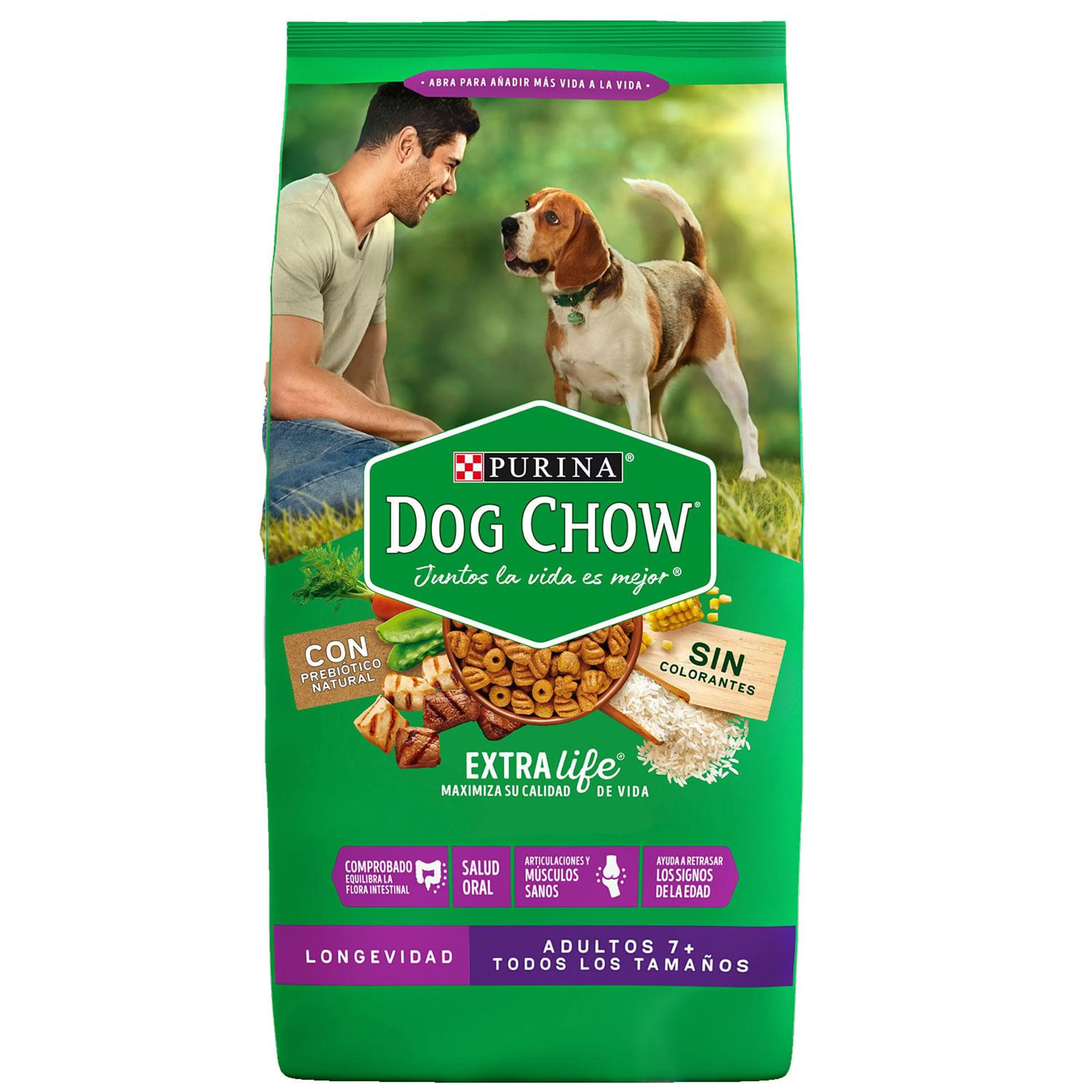Alimento perro adulto edad madura 7+ años 15 kg