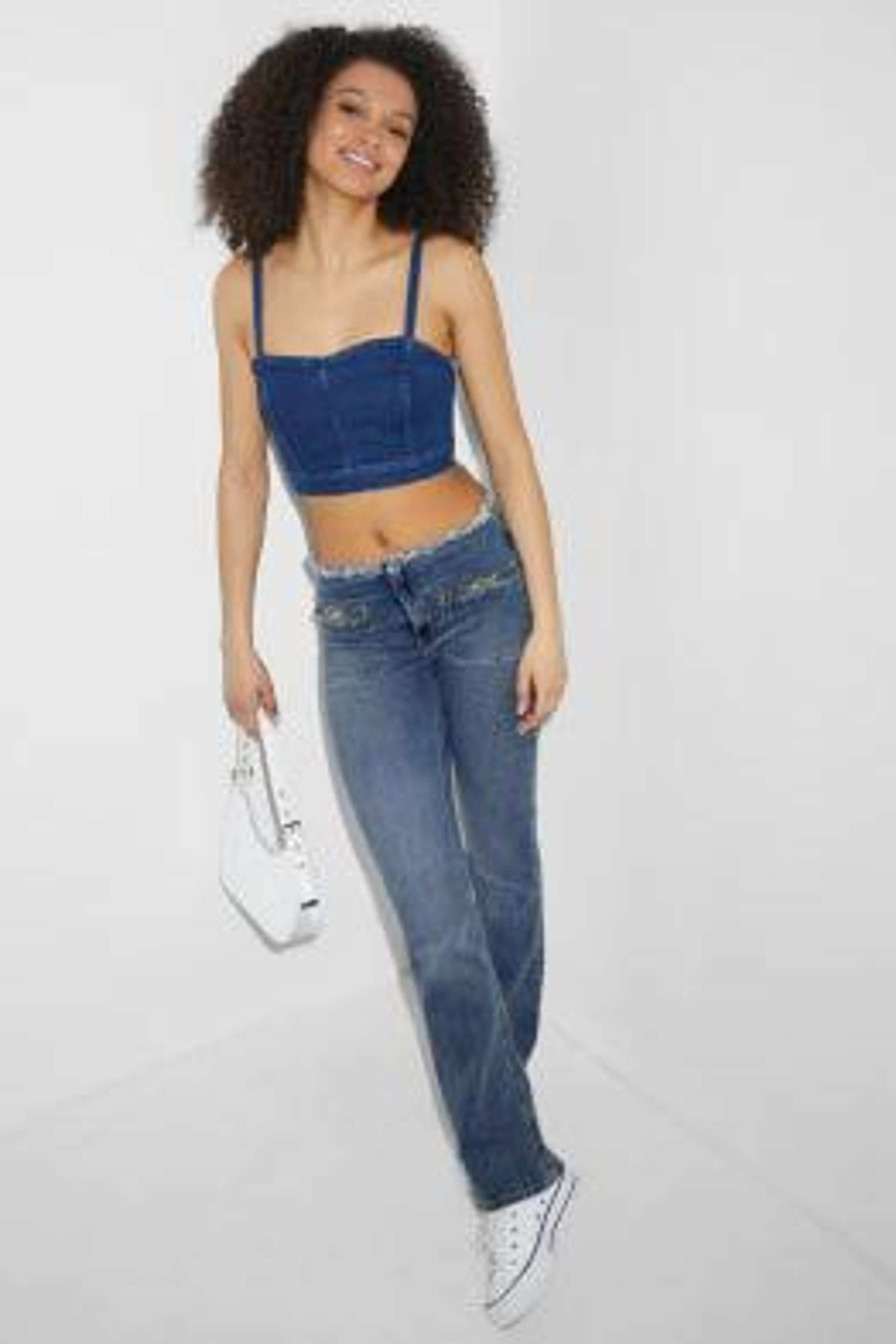 CLOCKHOUSE - Flared Jeans - Mid Waist