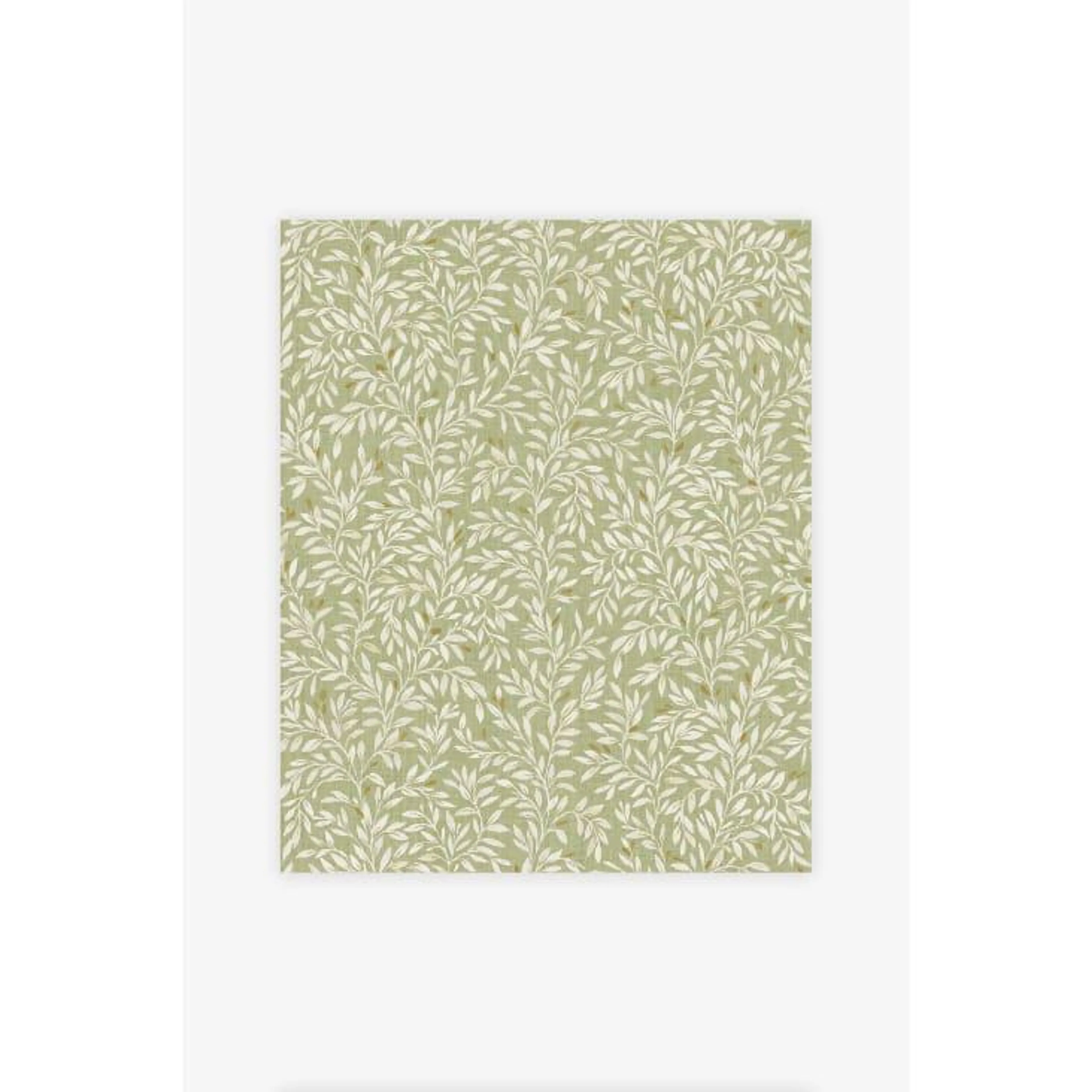 carta da parati Ditsy leaf green 1005x52cm
