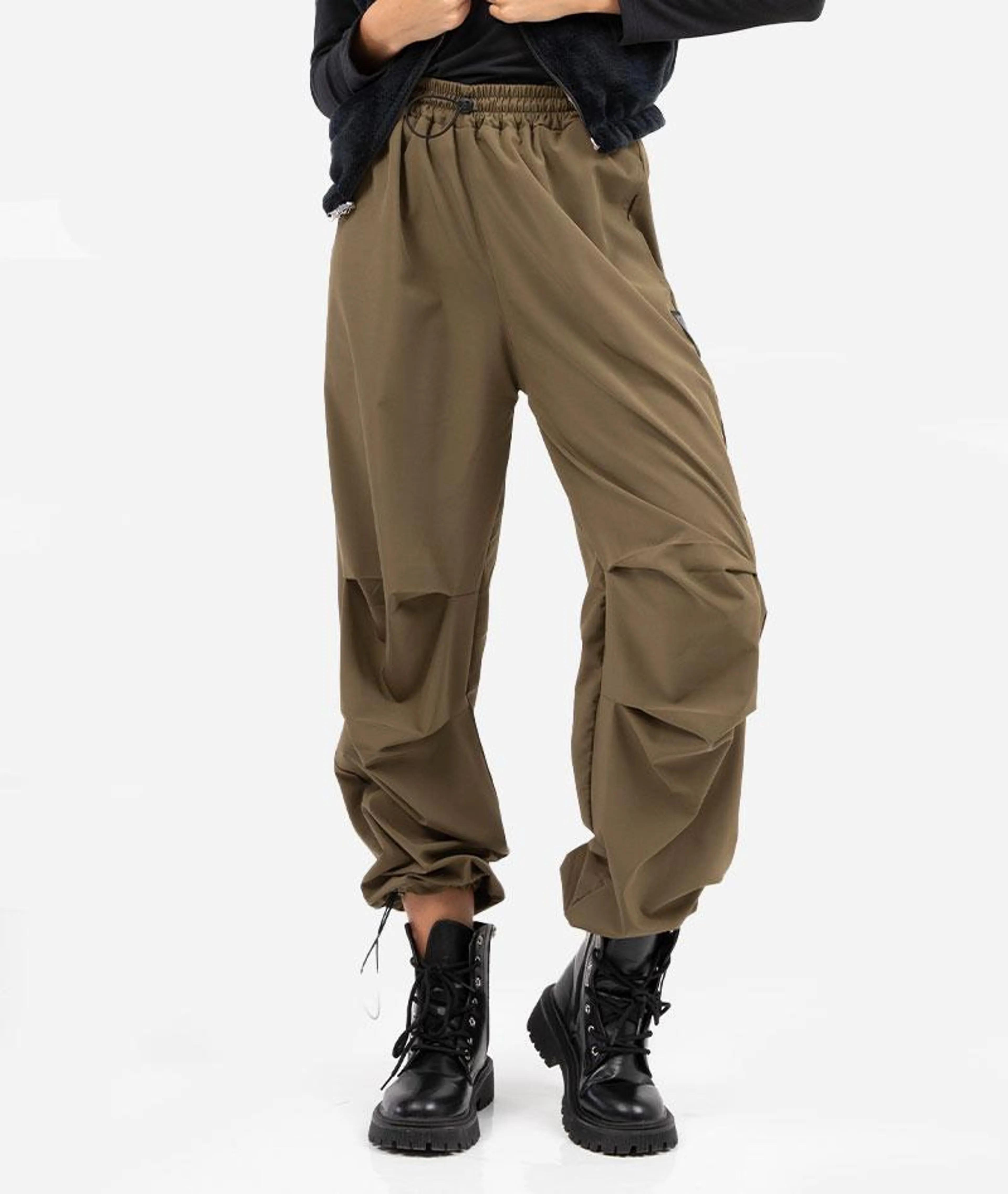 Pantalón parachute UNISEX microfibra ultrasoft con elastano