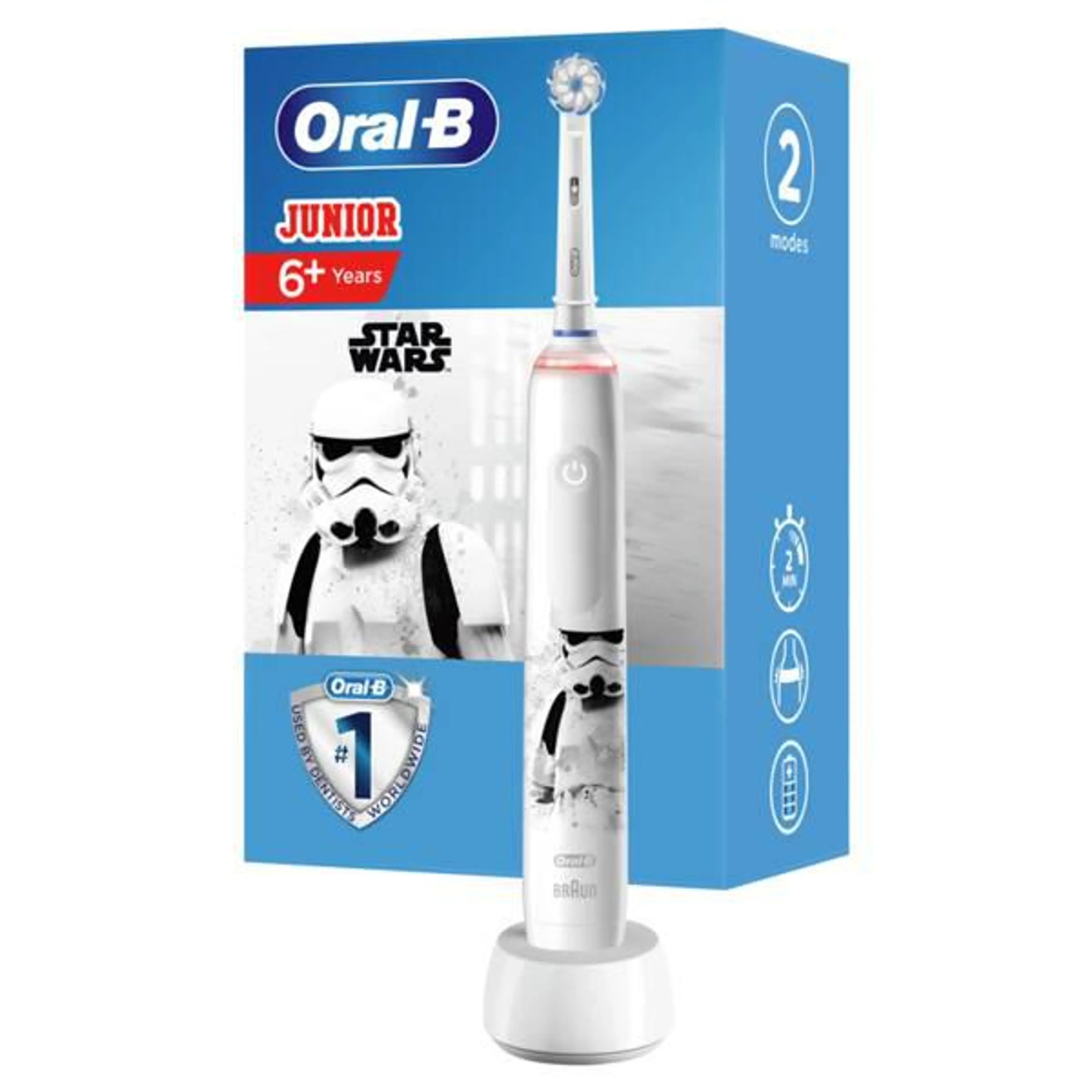 Zubná kefka Oral-B Junior PRO 3 Star Wars White