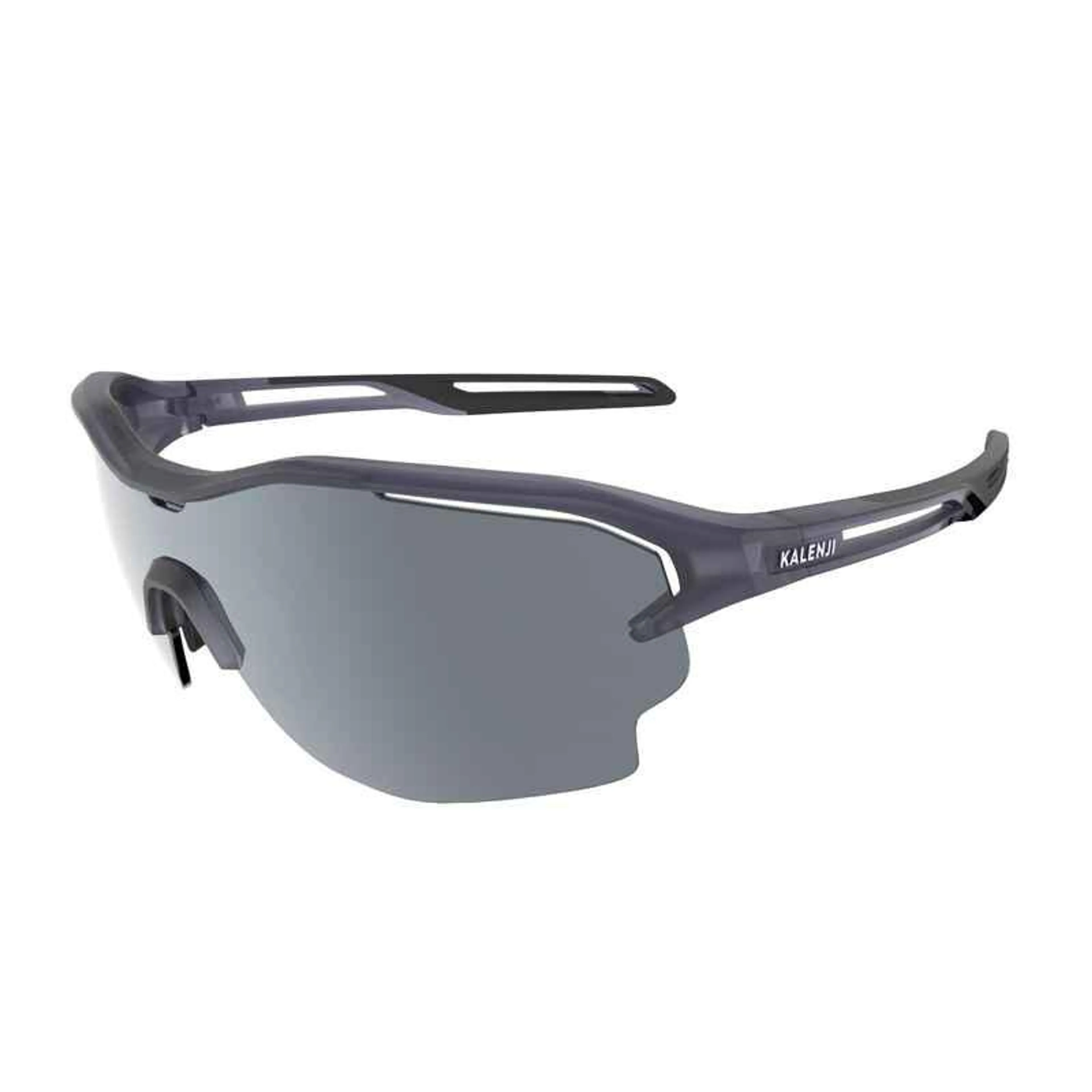 Športové okuliare Runperf 2 kategória 3 priesvitné modro-strieborné