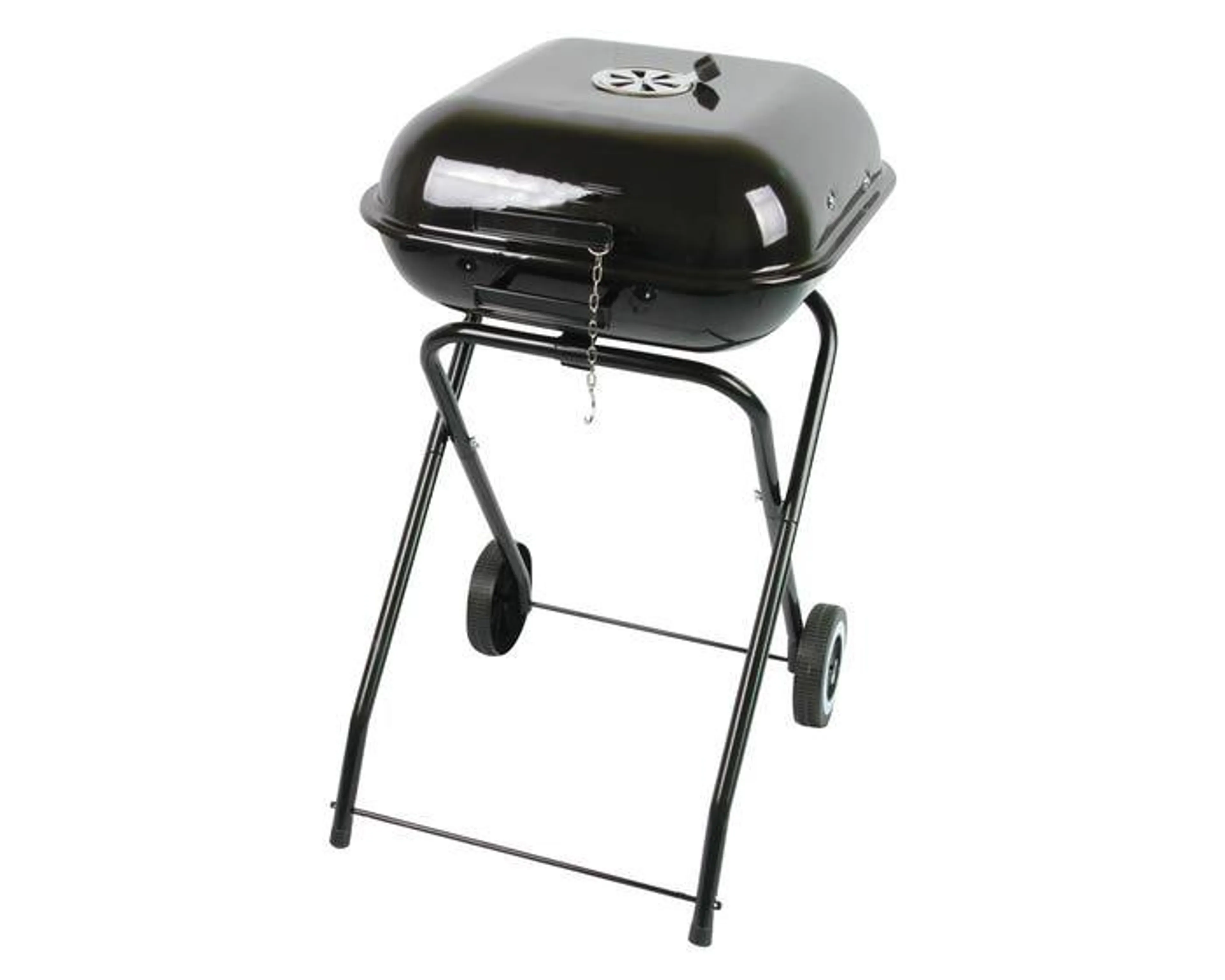 217 Grilling Co. 18" Sq Folding Kettle Grill - OG2104101-GY