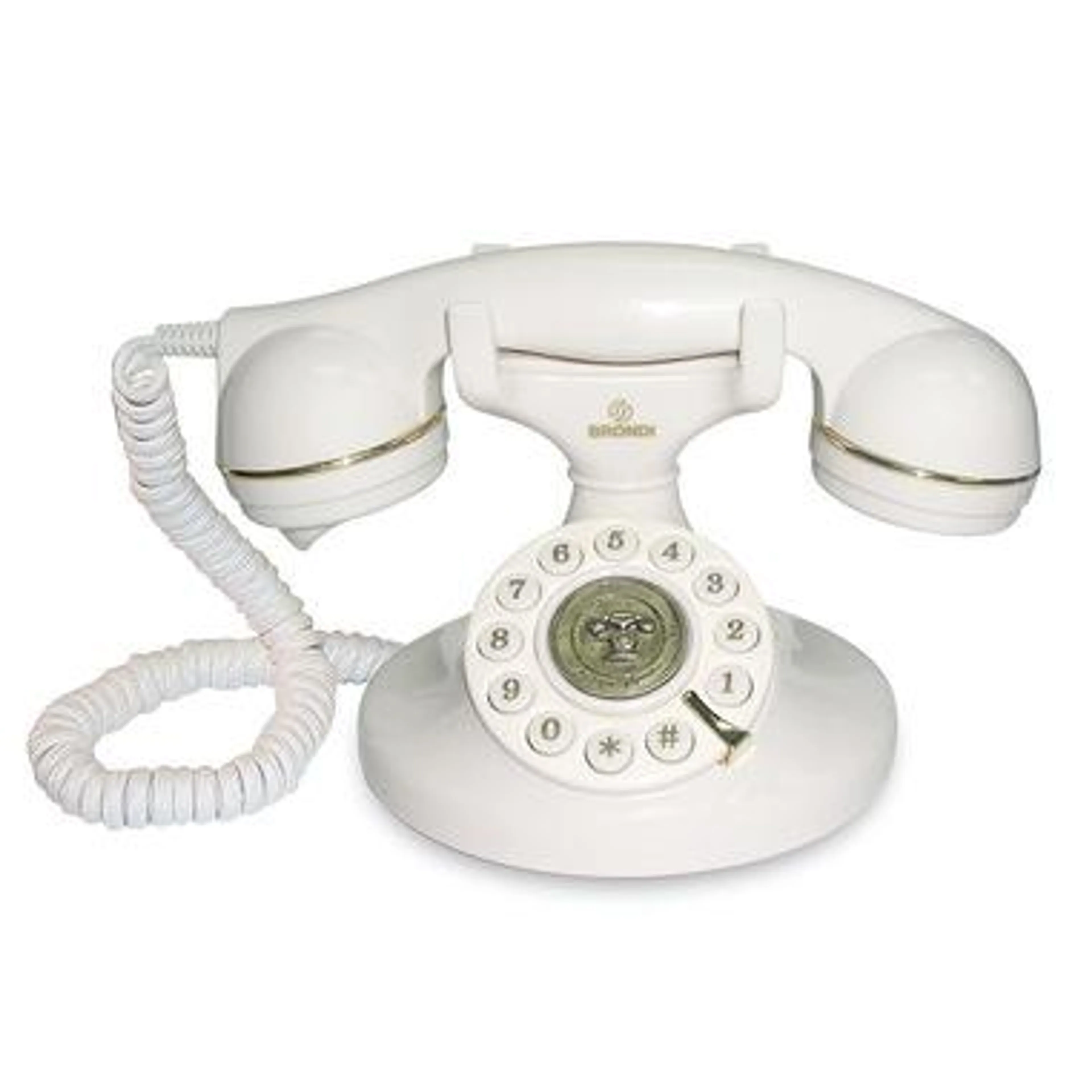 Brondi Vintage 10 Telefono analogico Bianco