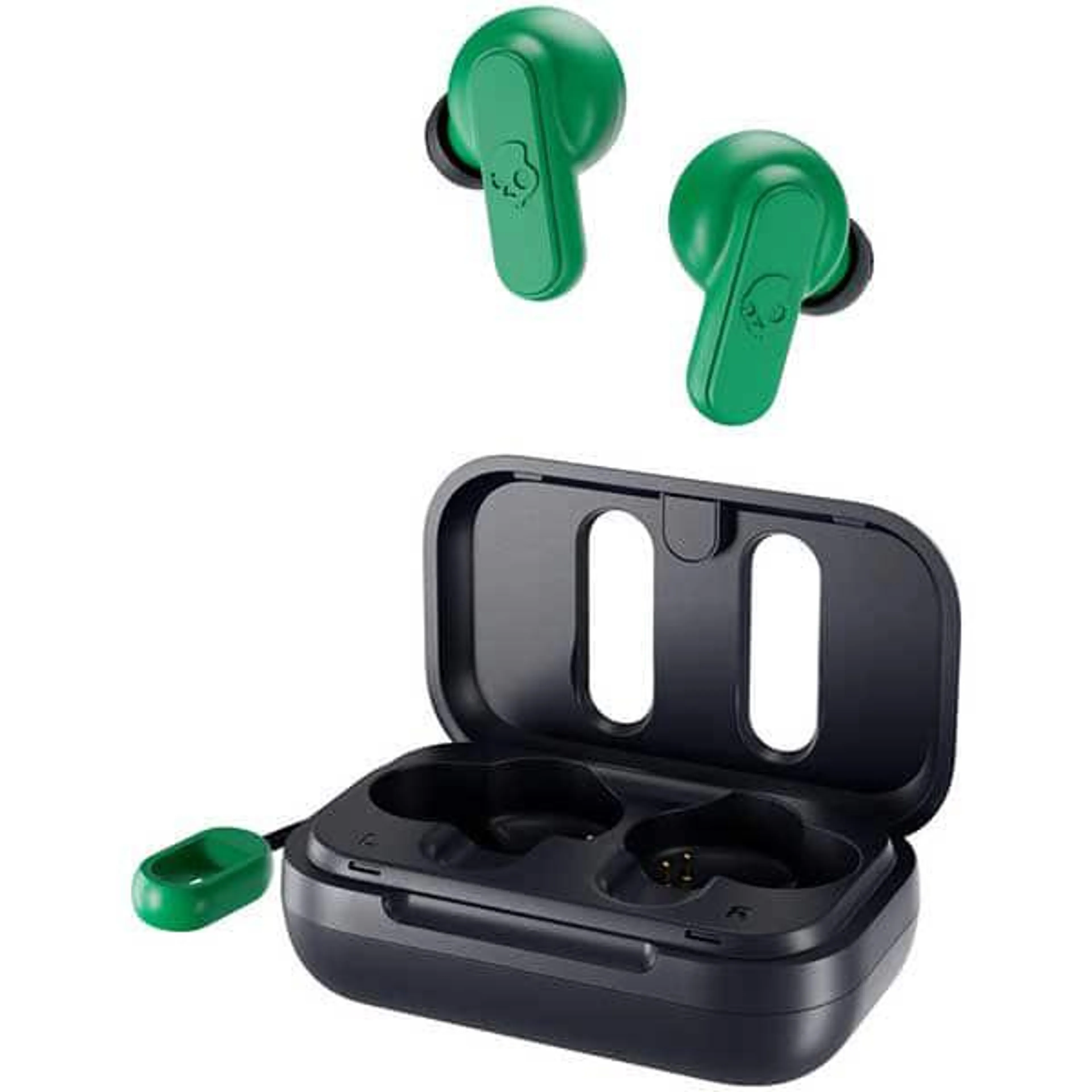 Casti SKULLCANDY Dime S2DMW-P750, True Wireless Bluetooth, In-Ear, Microfon, Dark Blue/Green