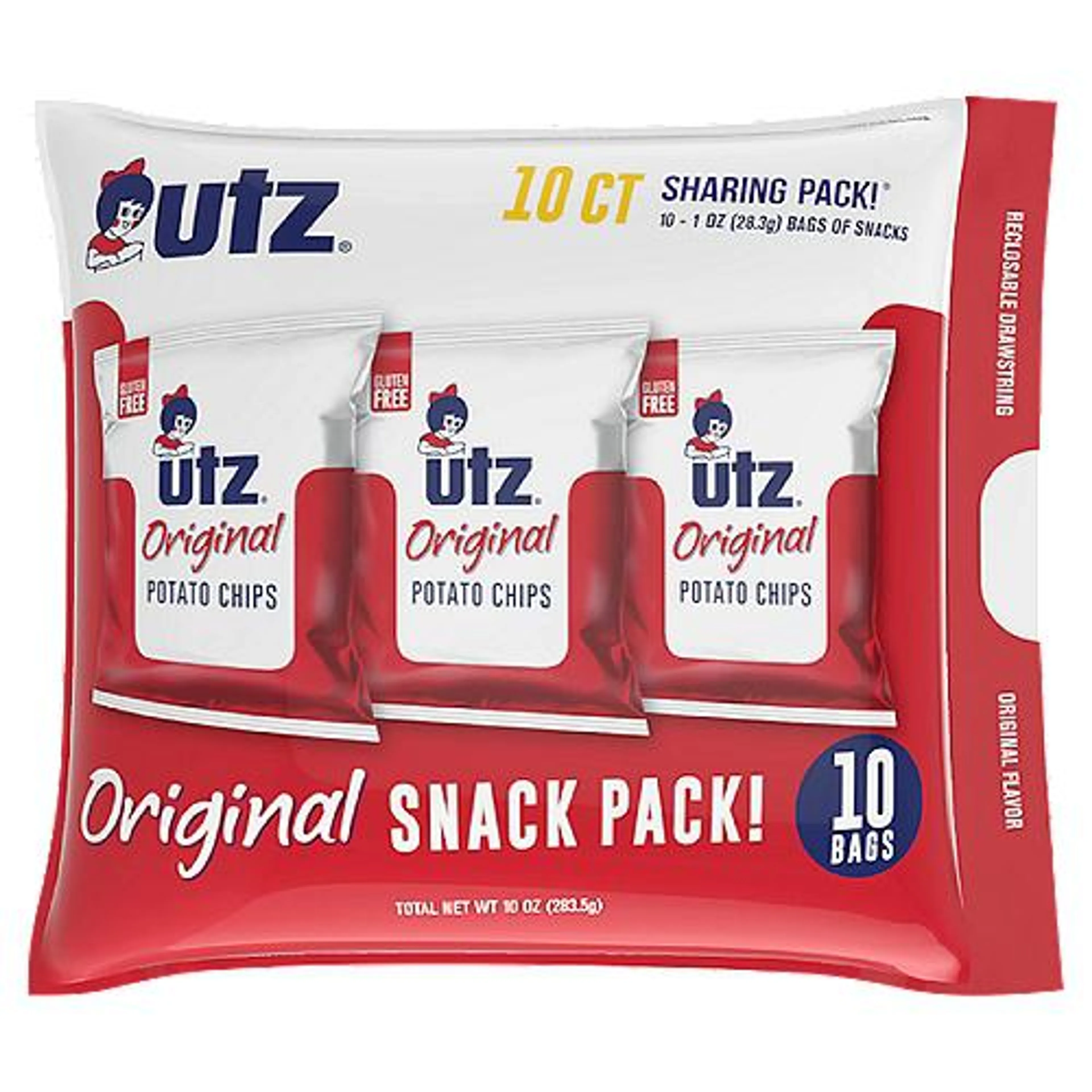 10 oz Utz Original Snack Pack 10 Pack