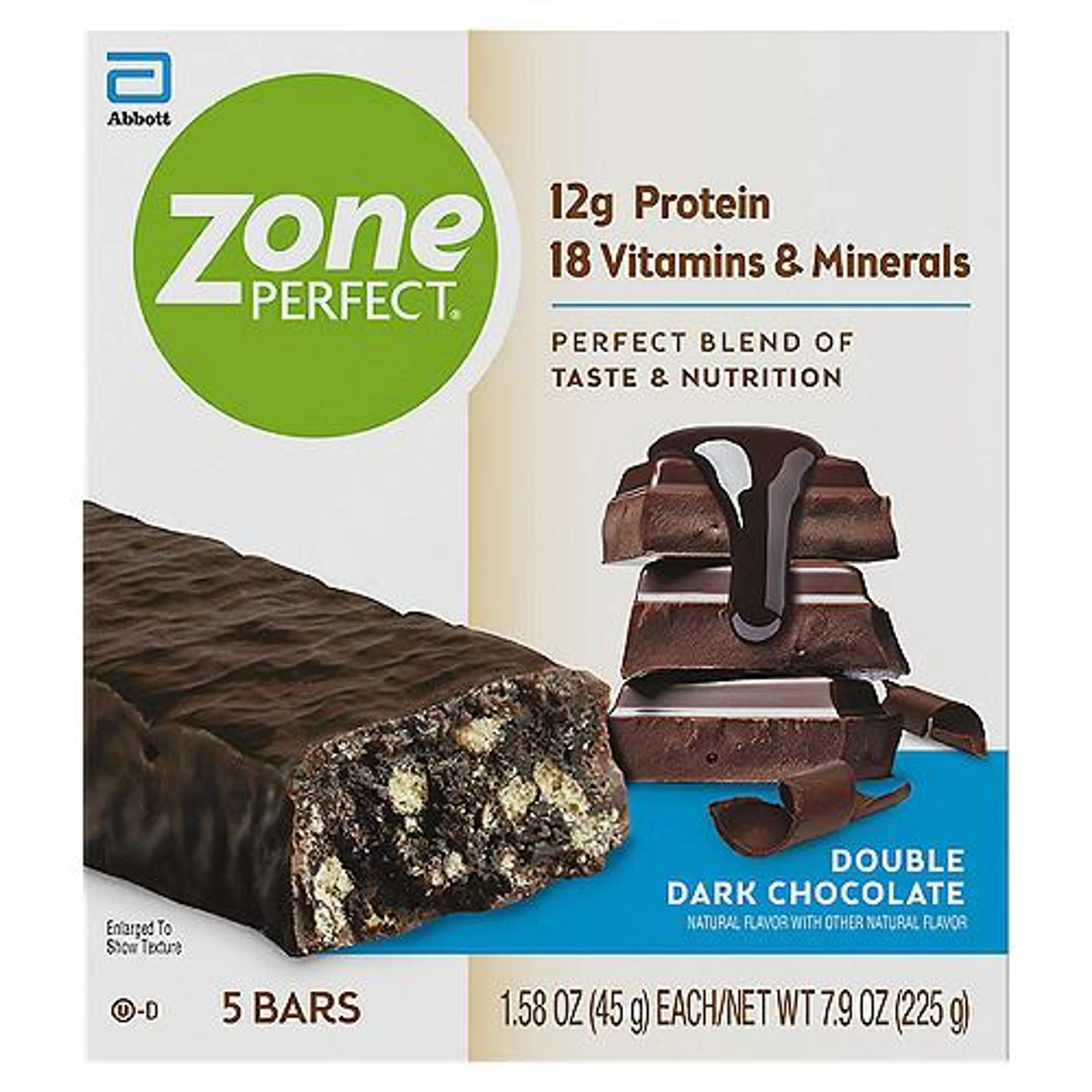 Zone Perfect Double Dark, Chocolate, 7.9 Ounce