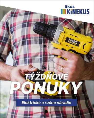 Kinekus - Elektrické a ručné náradie 