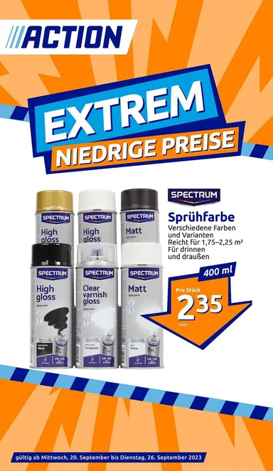 Action Flugblatt