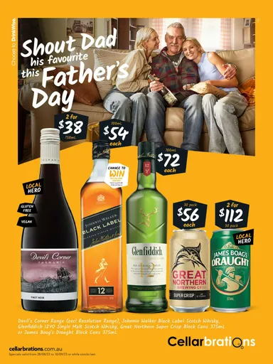 Cellarbrations Current catalogue