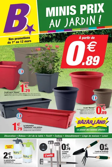 Catalogue Bazarland