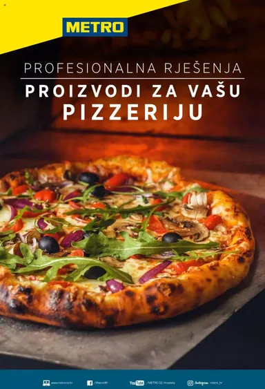 Katalog Poslovna rješenja - Pizzeria Metro